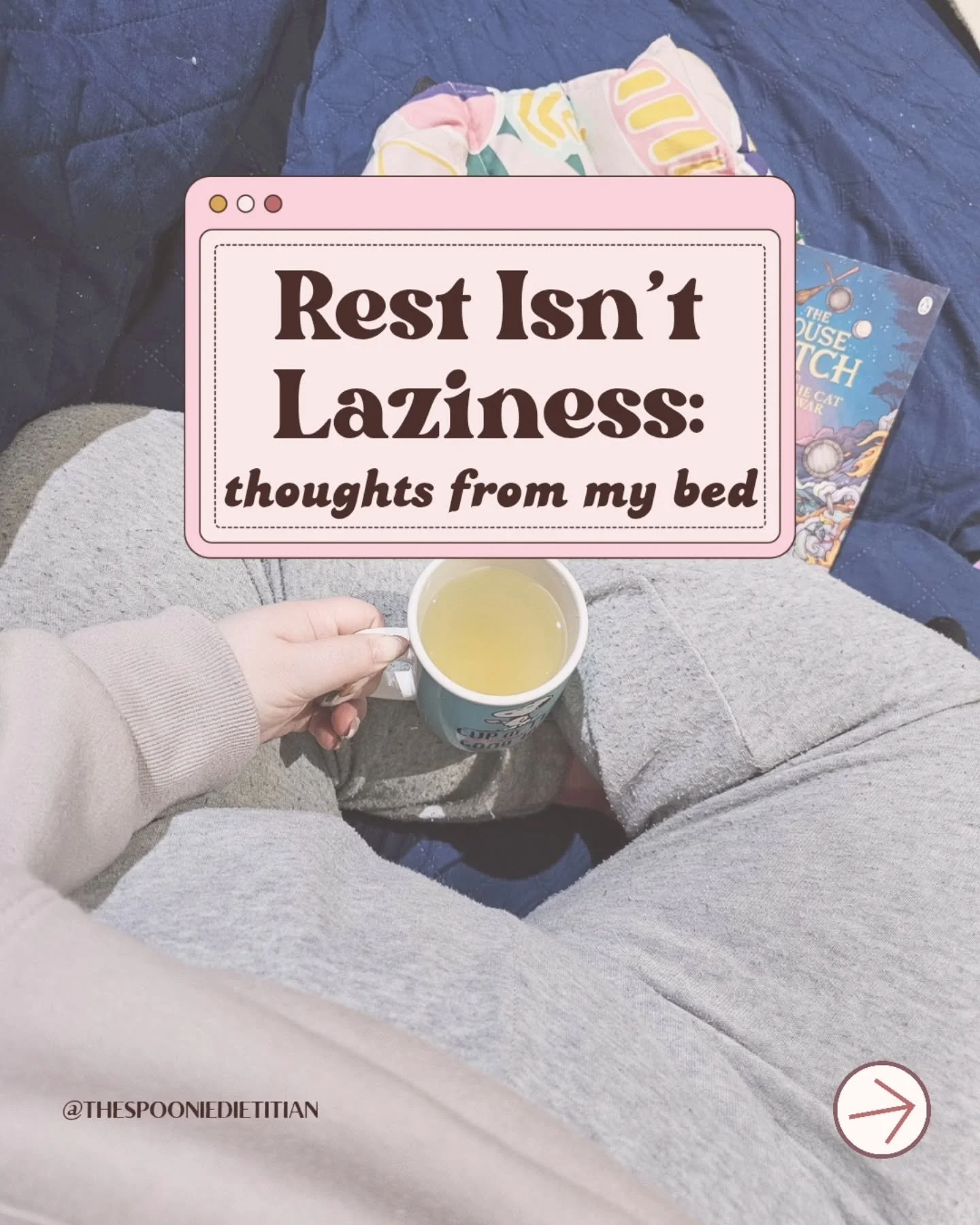 Rest isn&rsquo;t laziness, it&rsquo;s essential.Here are some thoughts from my bed 😴

I used to measure my worth by how productive I was.
But when my energy became limited, I realised productivity isn&rsquo;t everything.

Rest isn&rsquo;t a reward y