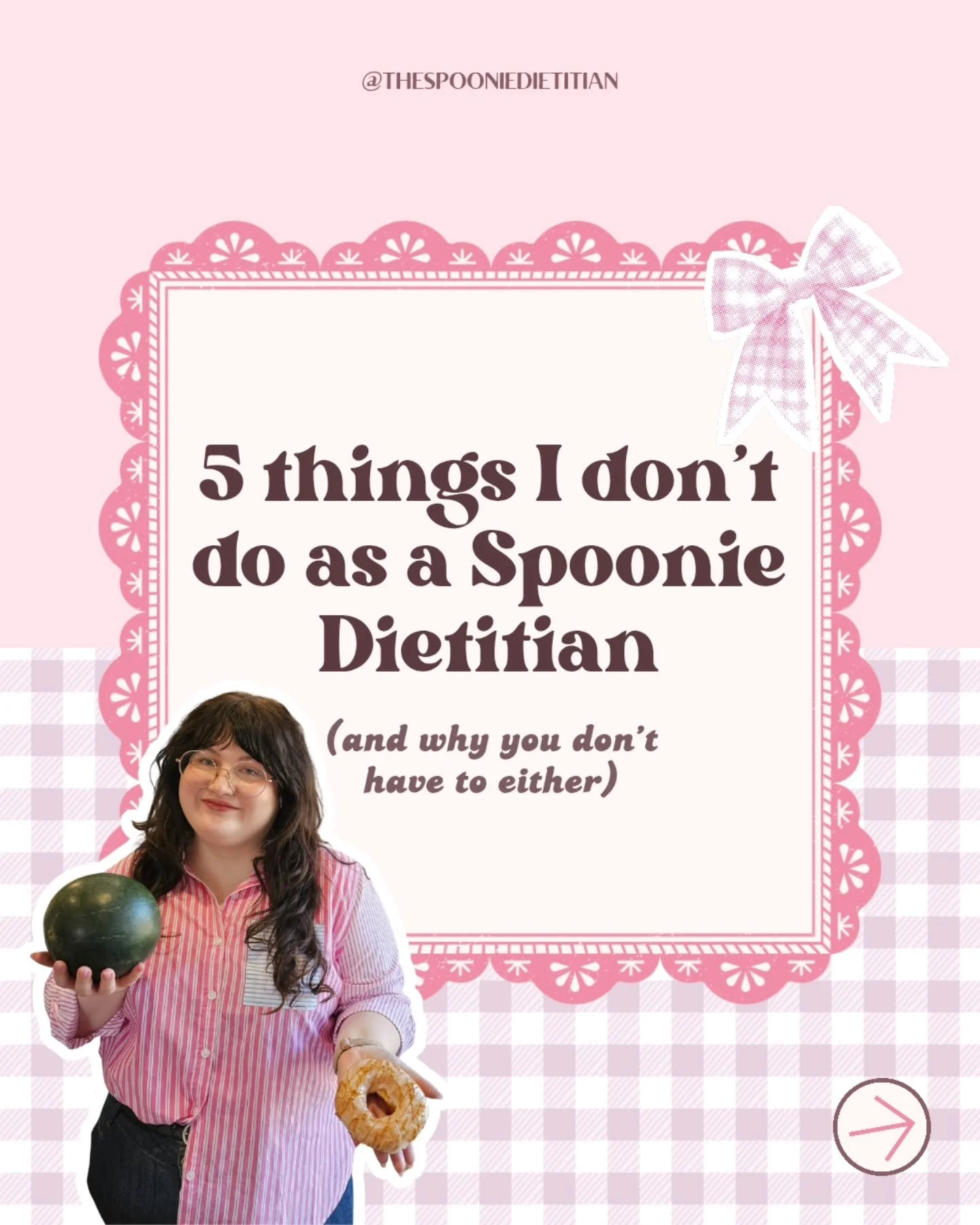 As a spoonie and a Dietitian, there are some things I just don&rsquo;t do, because I know firsthand they don&rsquo;t work for bodies like ours. My values and lived experience aren't just background noise; they're the foundation of how I practice.

If