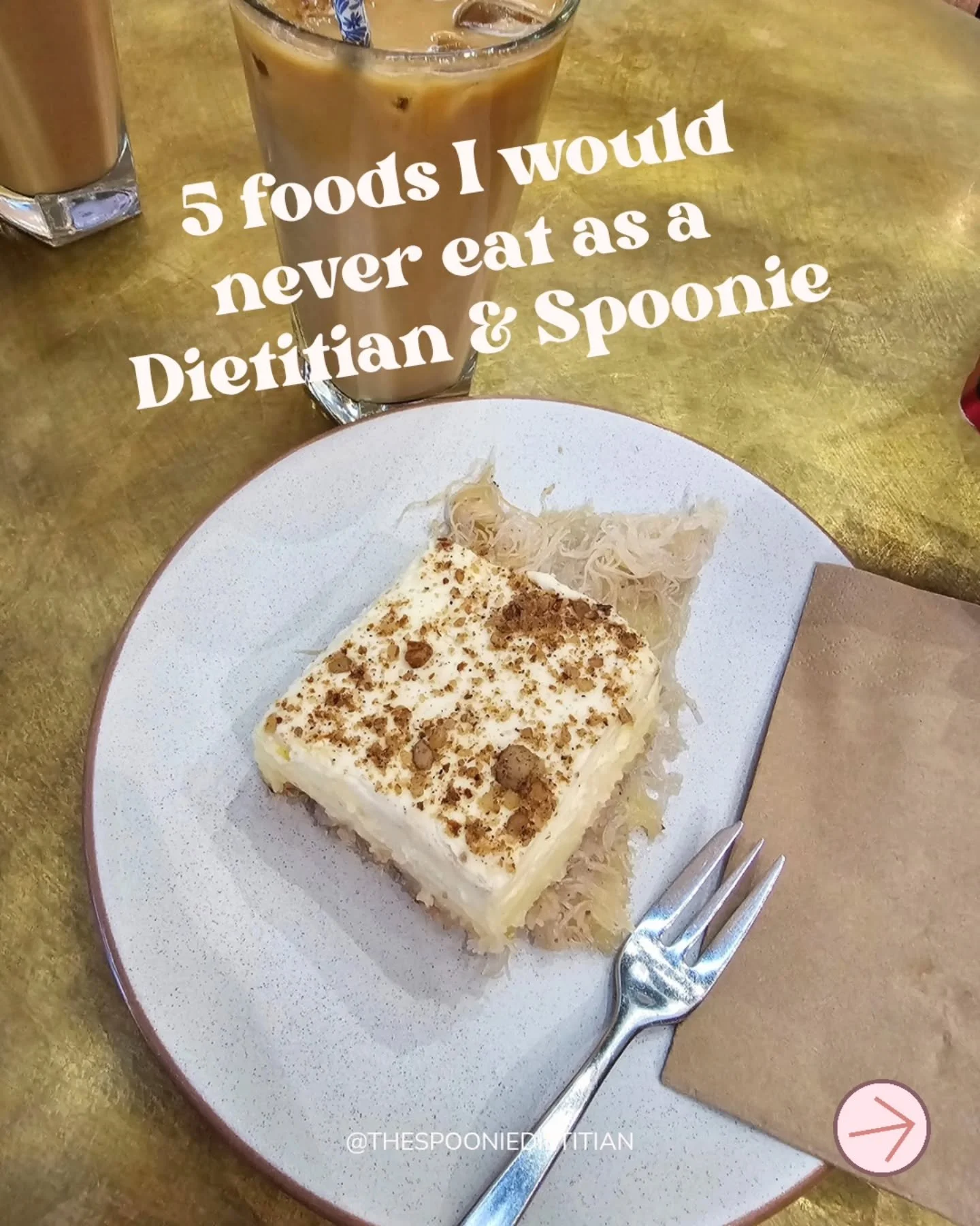 Some foods? Just&hellip; no. 🚫

Kiwi &amp; pineapple? Allergies. 🥝🍍
Dates? Not for me.
Mouldy food &amp; mystery leftovers? Hard pass.

Being a Dietitian doesn&rsquo;t mean eating &ldquo;perfectly.&rdquo;

Being a Spoonie doesn&rsquo;t mean forcin