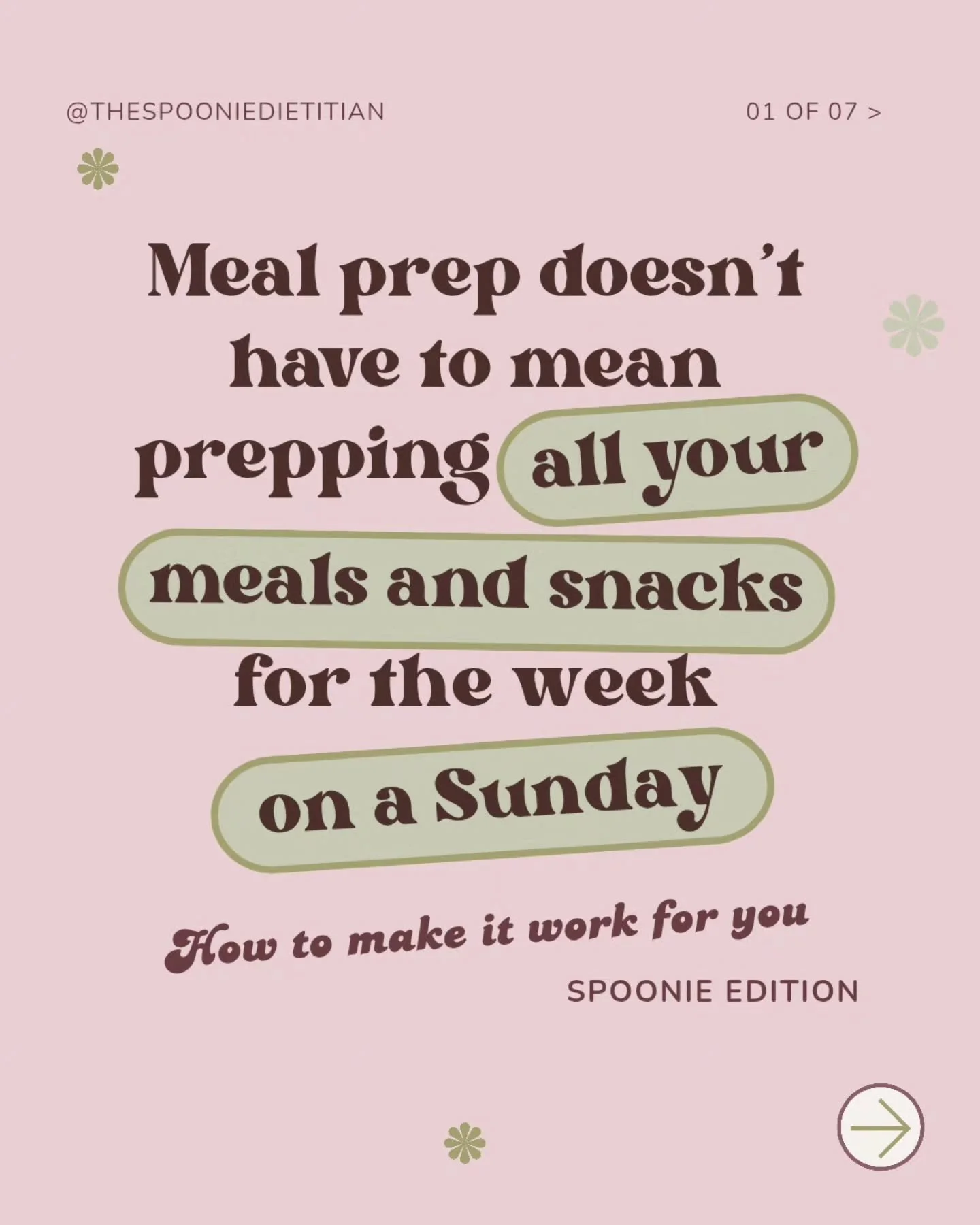 I&rsquo;ll be honest, I hate traditional meal prep. 

The idea of eating the same meal three or four days in a row, when I don't even know what I'll feel like eating tomorrow? No thank you. And who actually has the energy to prep every meal and snack