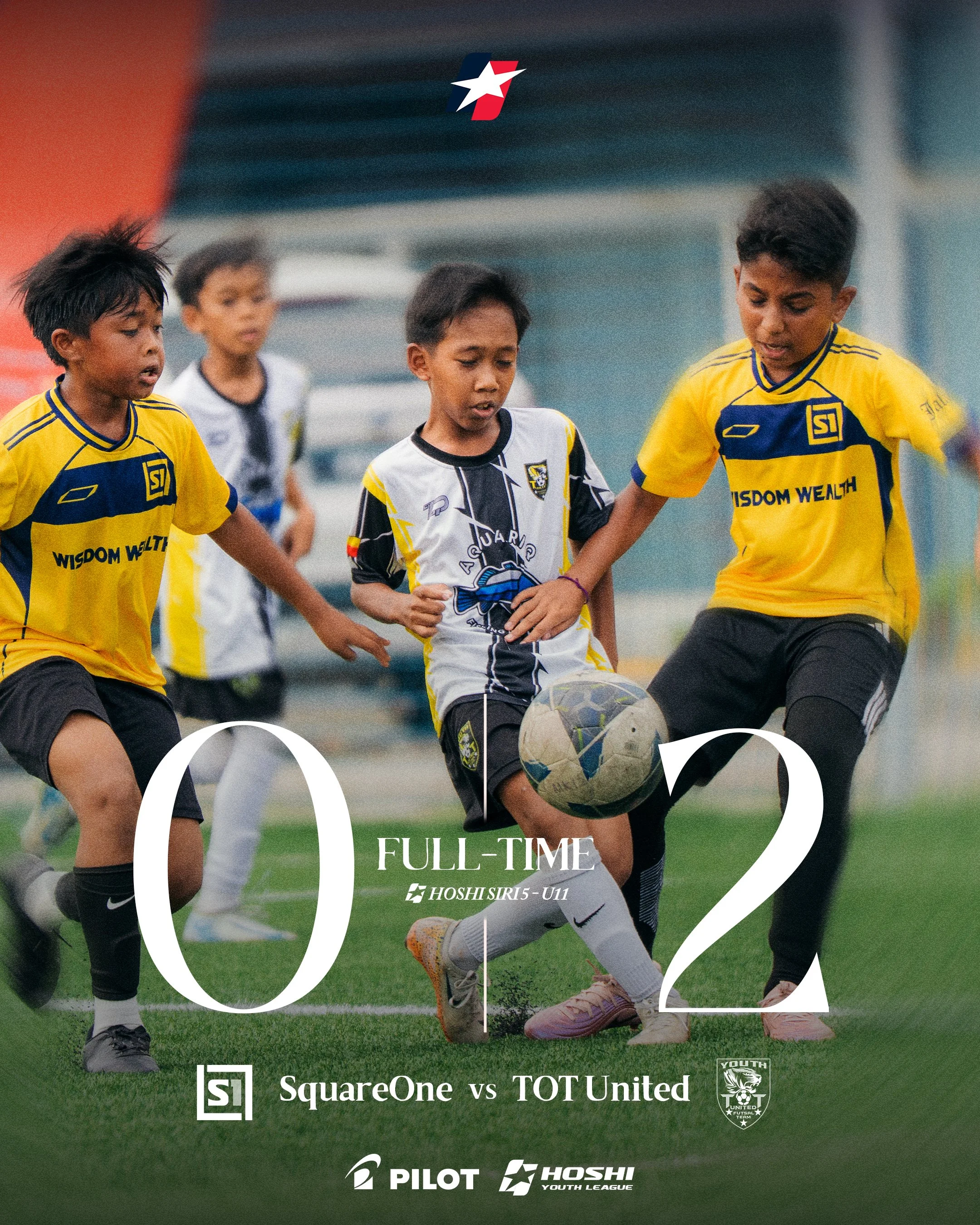 HYL Siri5 U11 : Match 1 | SquareOne vs TOT United