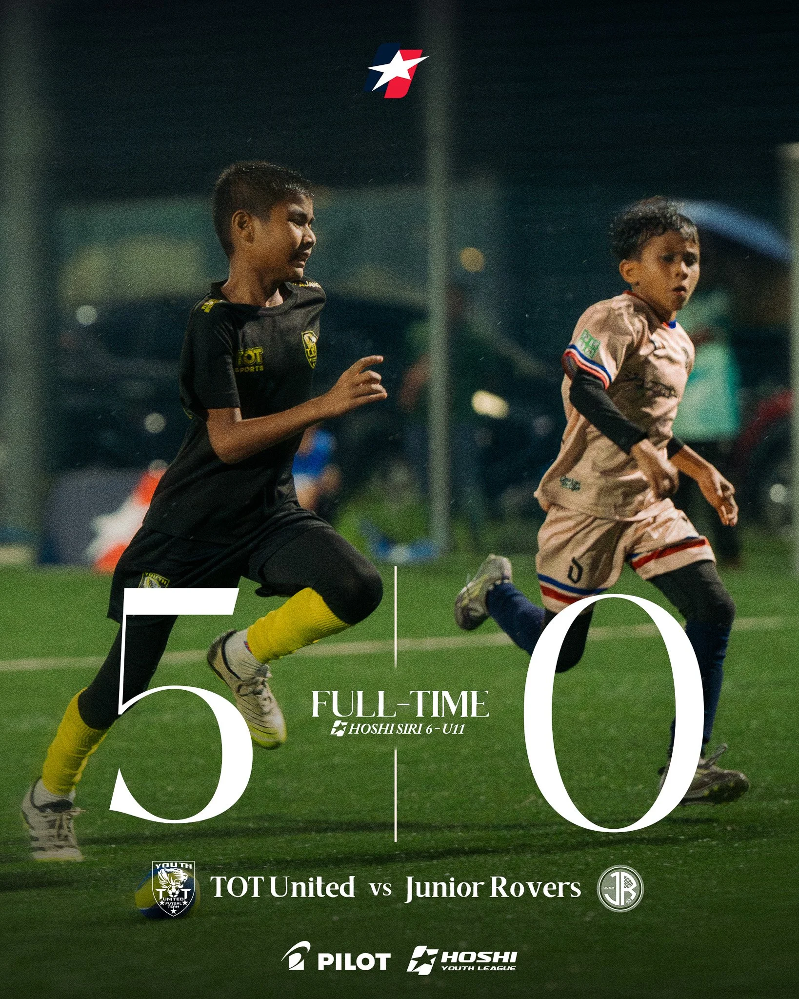 HYL Siri6 U11 : Match 10 | TOT United vs Junior Rovers
