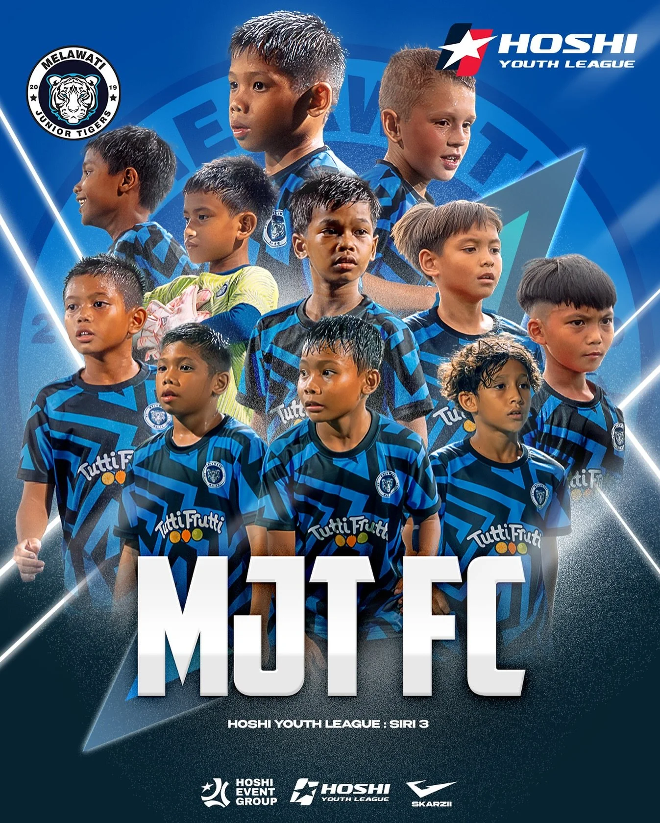 Melawati Junior Tigers FC (@mjt.fc )&mdash; a young and fearless team, showing great passion and determination throughout the tournament, even netting a few stunning goals through powerful headers 💎