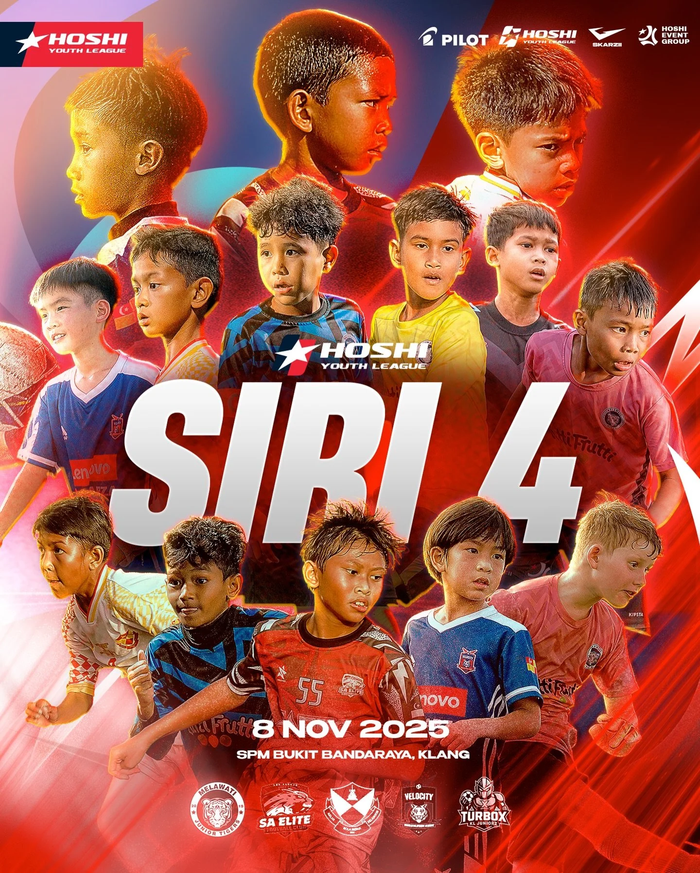 🔥 Hoshi Youth League Siri 4 adalah siri penutup untuk tahun 2025!
Tapi jangan risau&hellip; Siri 2026 bakal bermula tak lama lagi 👀⚡️
Stay tuned!

Saksikan semua aksi di Youtube Rasmi Hoshi Youth League 🎥

Supporting partner : @pilotpenmy 🔵