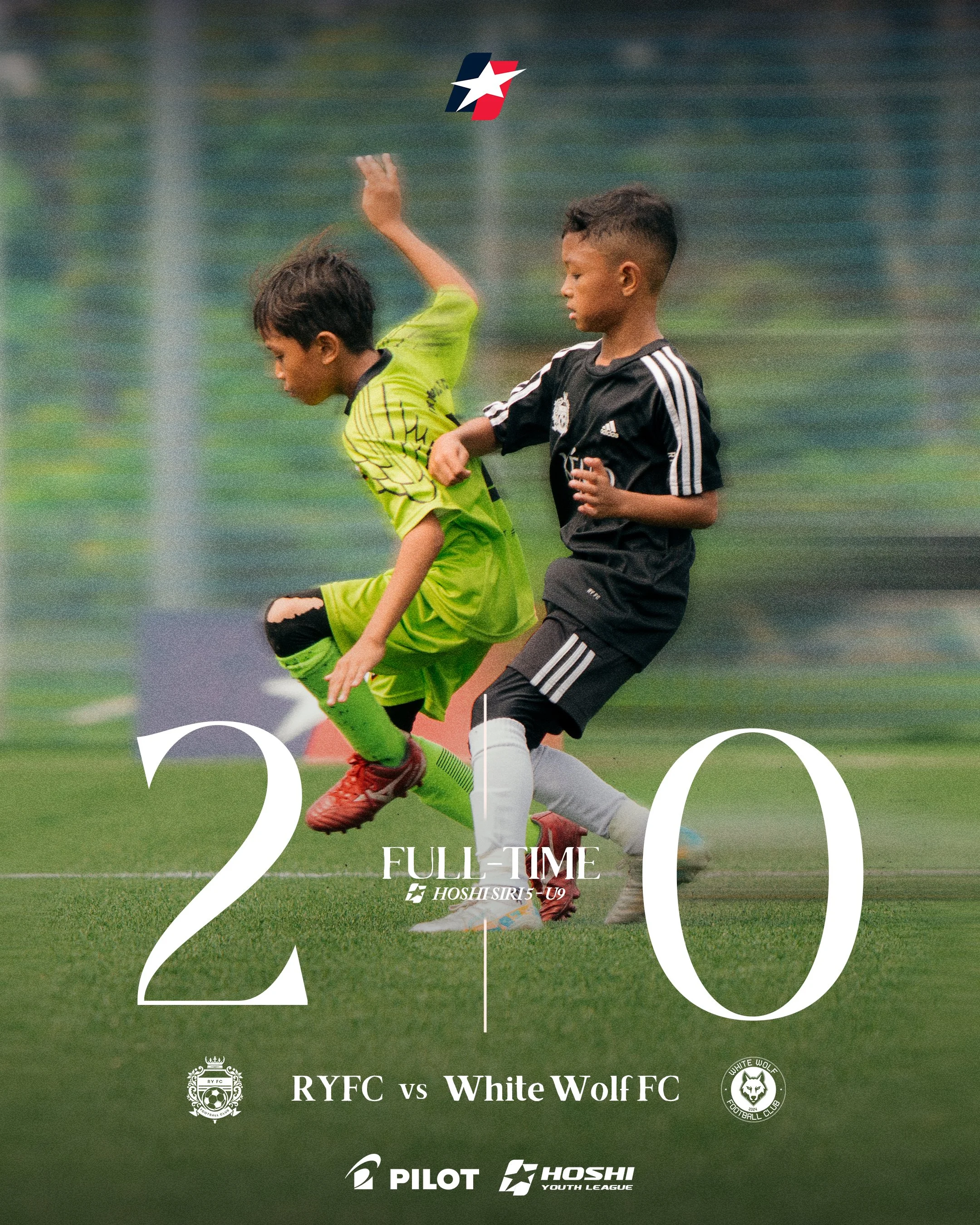 HYL Siri5 U9 : Match 7 |  RYFC vs White Wolf FC