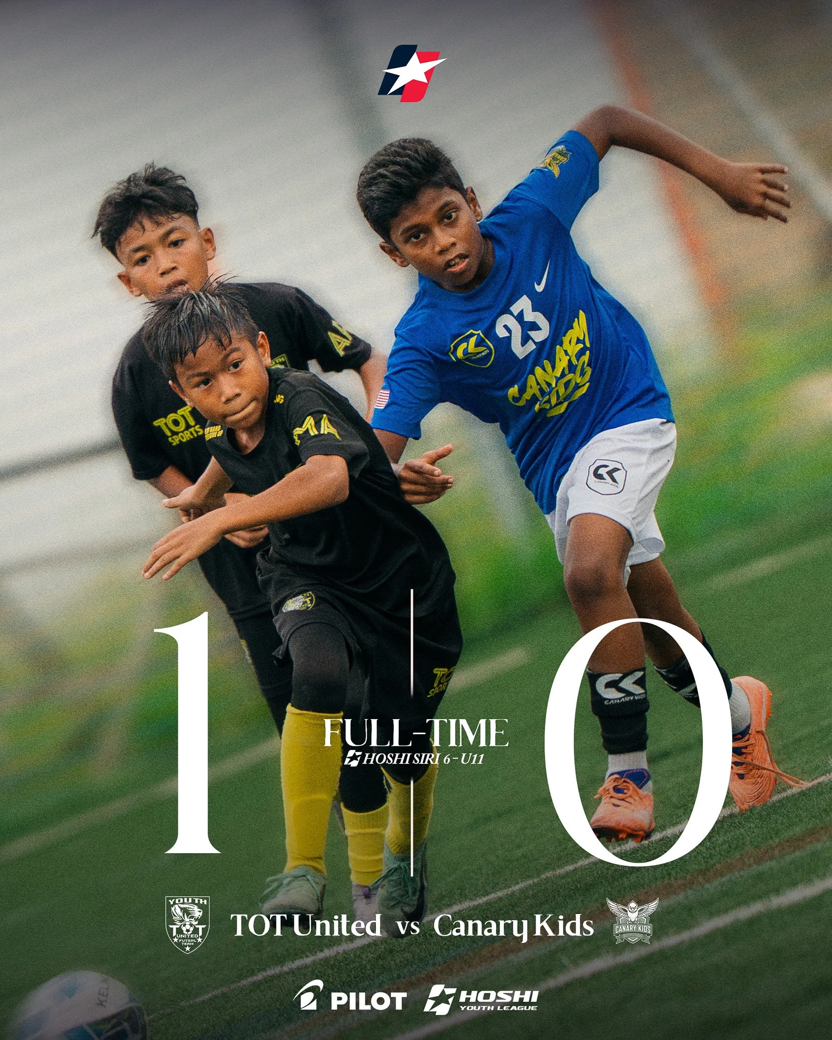 HYL Siri6 U11 : Match 4 | TOT United vs Canary Kids