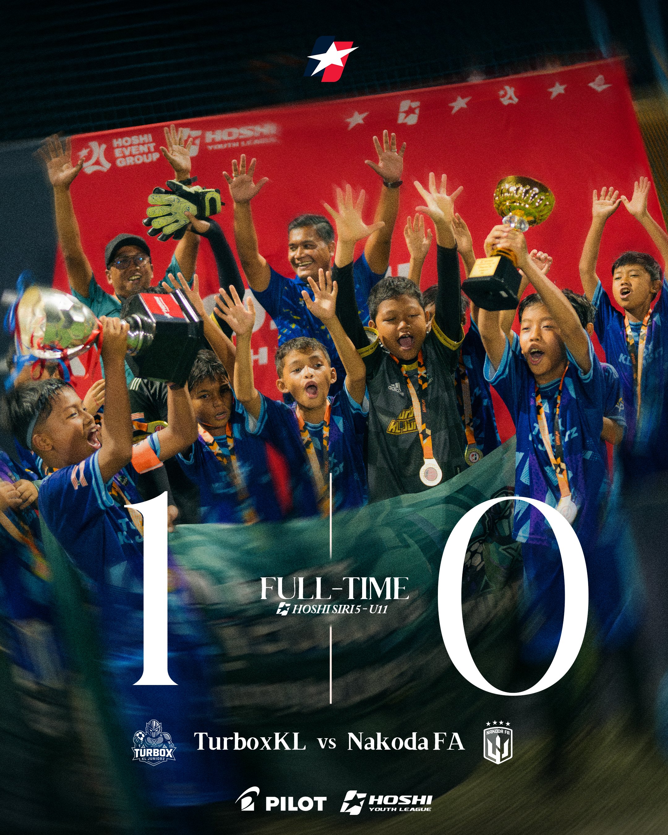 HYL Siri5 U11 : Match 12 - Final Cup🏆 | TurboxKLjuniorz vs Nakoda FA