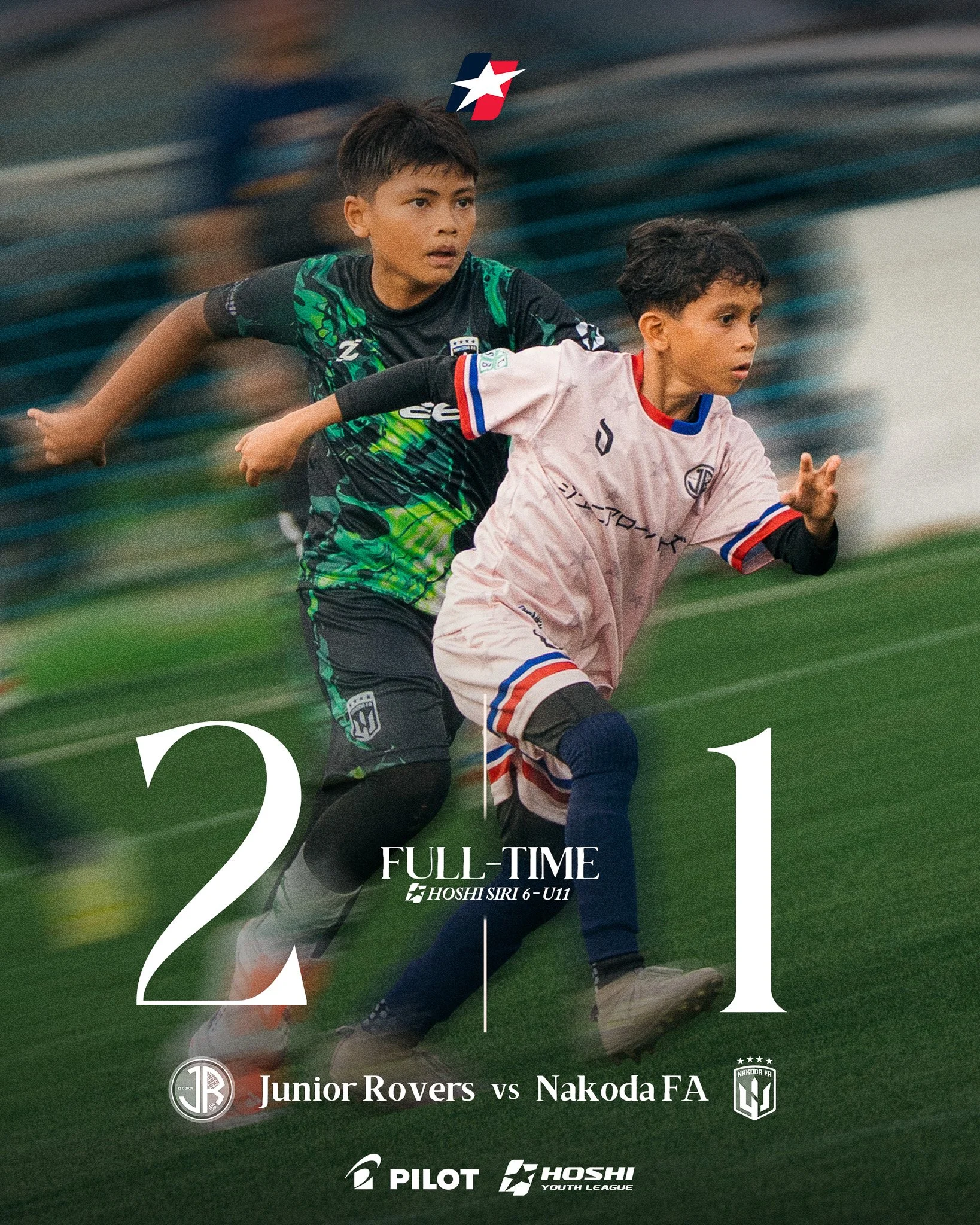 HYL Siri6 U11 : Match 3 | Junior Rovers vs Nakoda FA
