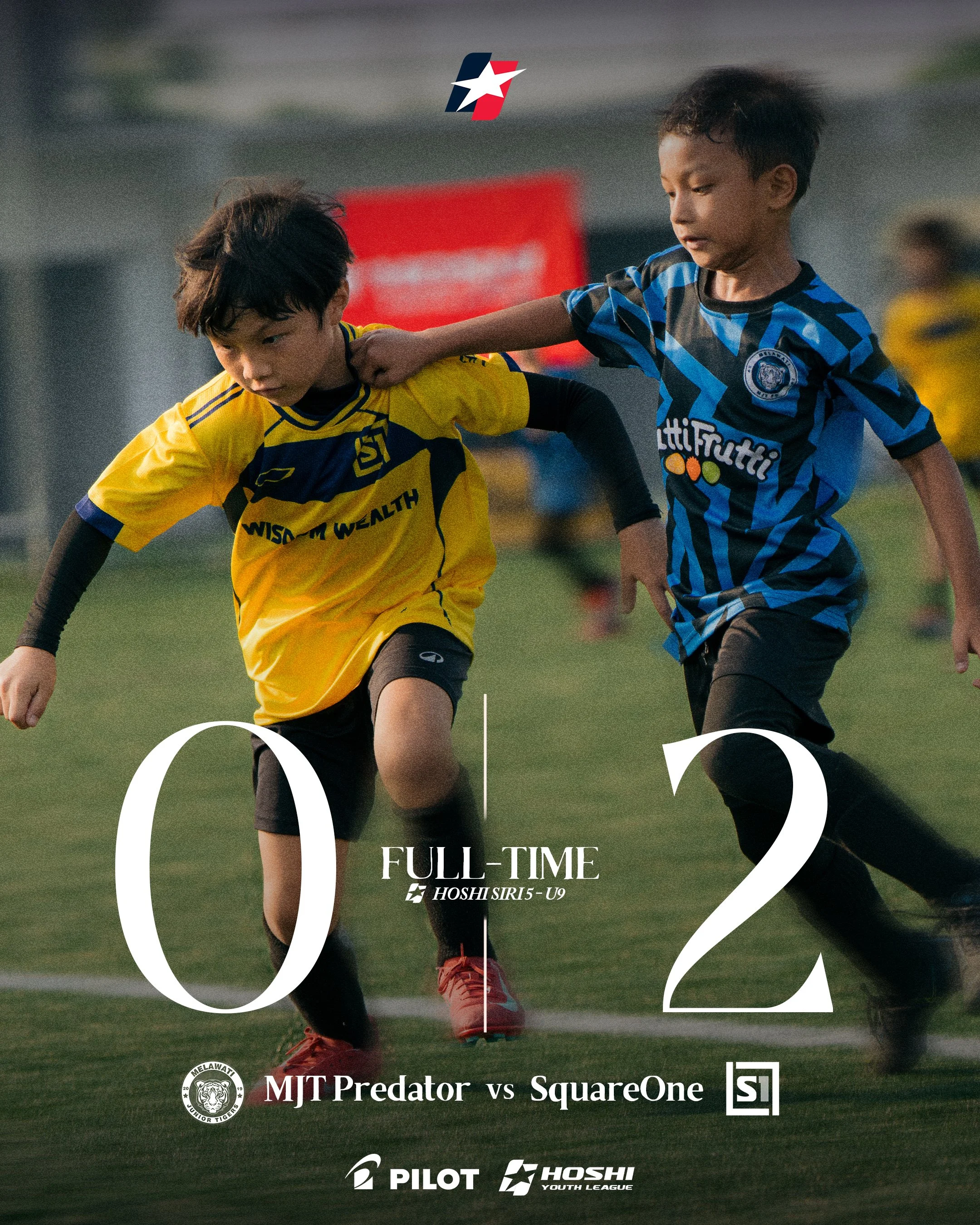 HYL Siri5 U9 : Match 3 | MJT Predator vs SquareOne