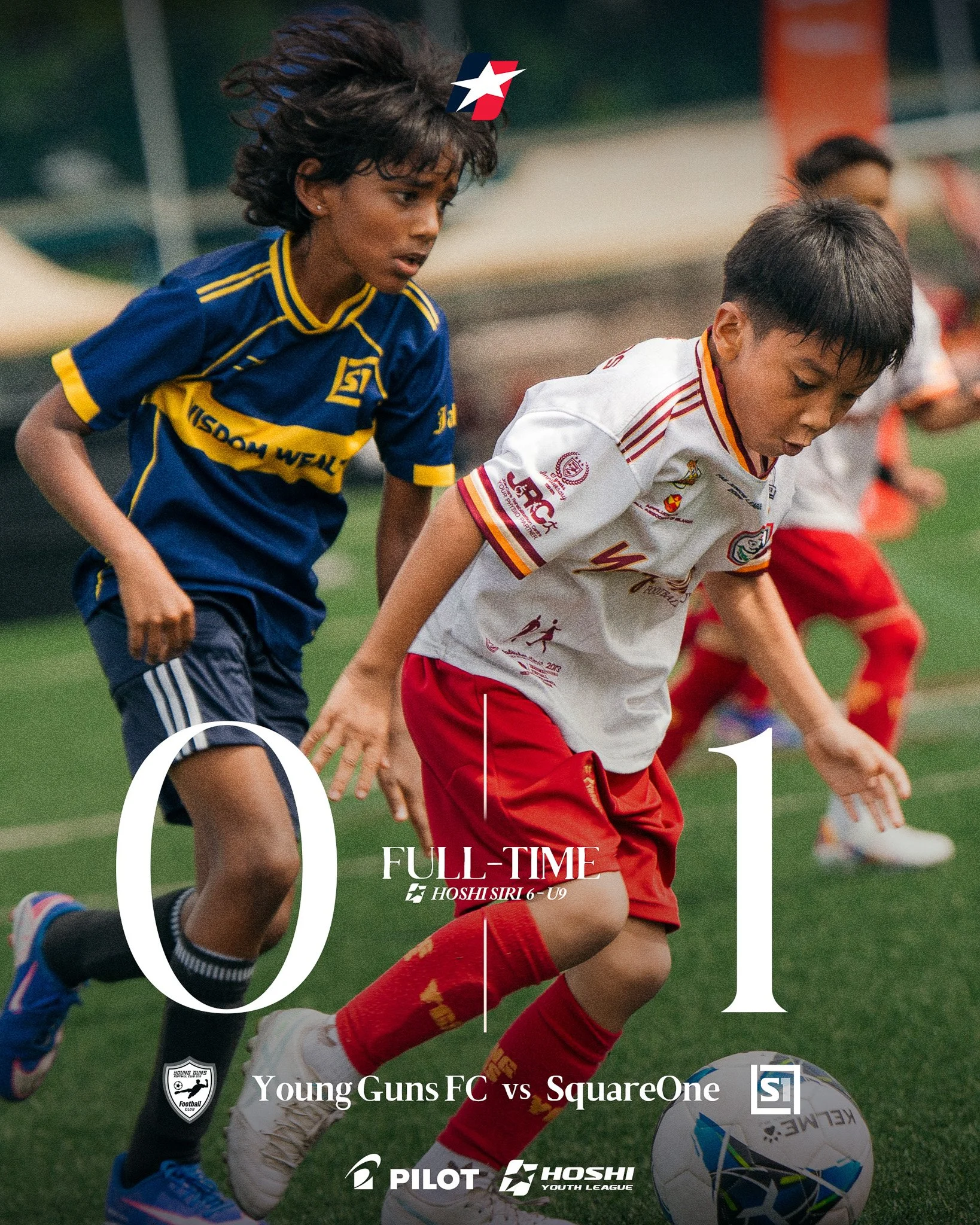 HYL Siri6 U9 : Match 6 | Young Guns FC vs SquareOne