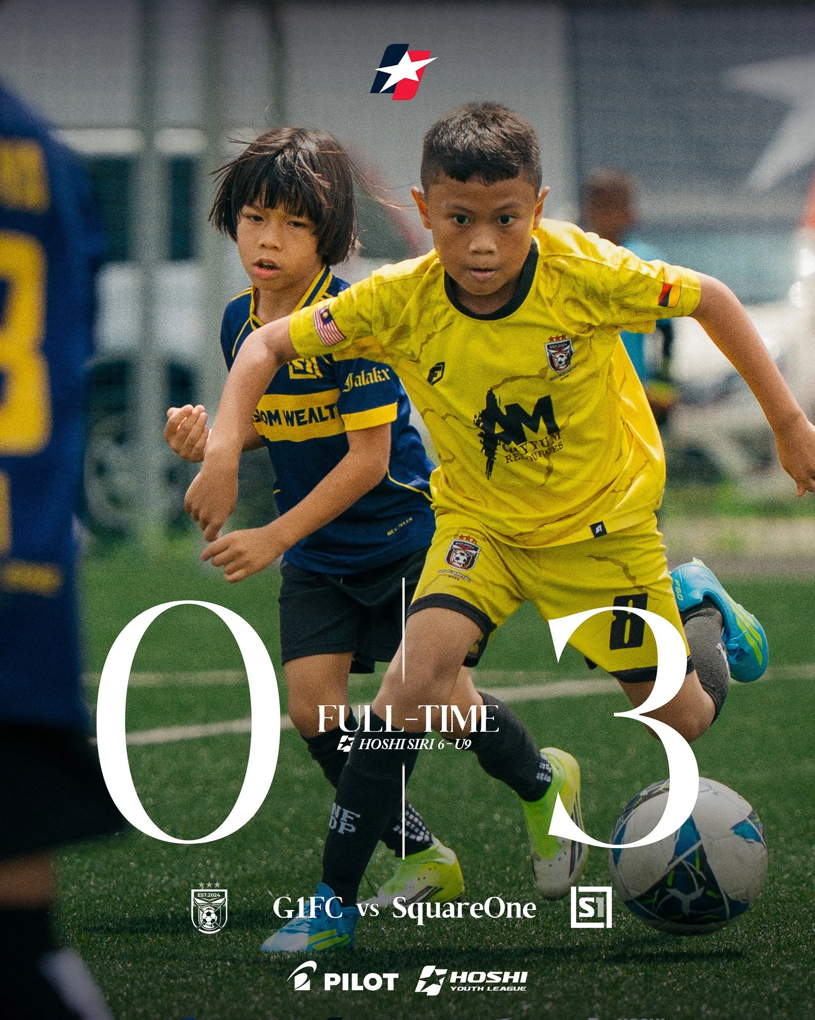 HYL Siri6 U9 : Match 8 | G1FC vs SquareOne