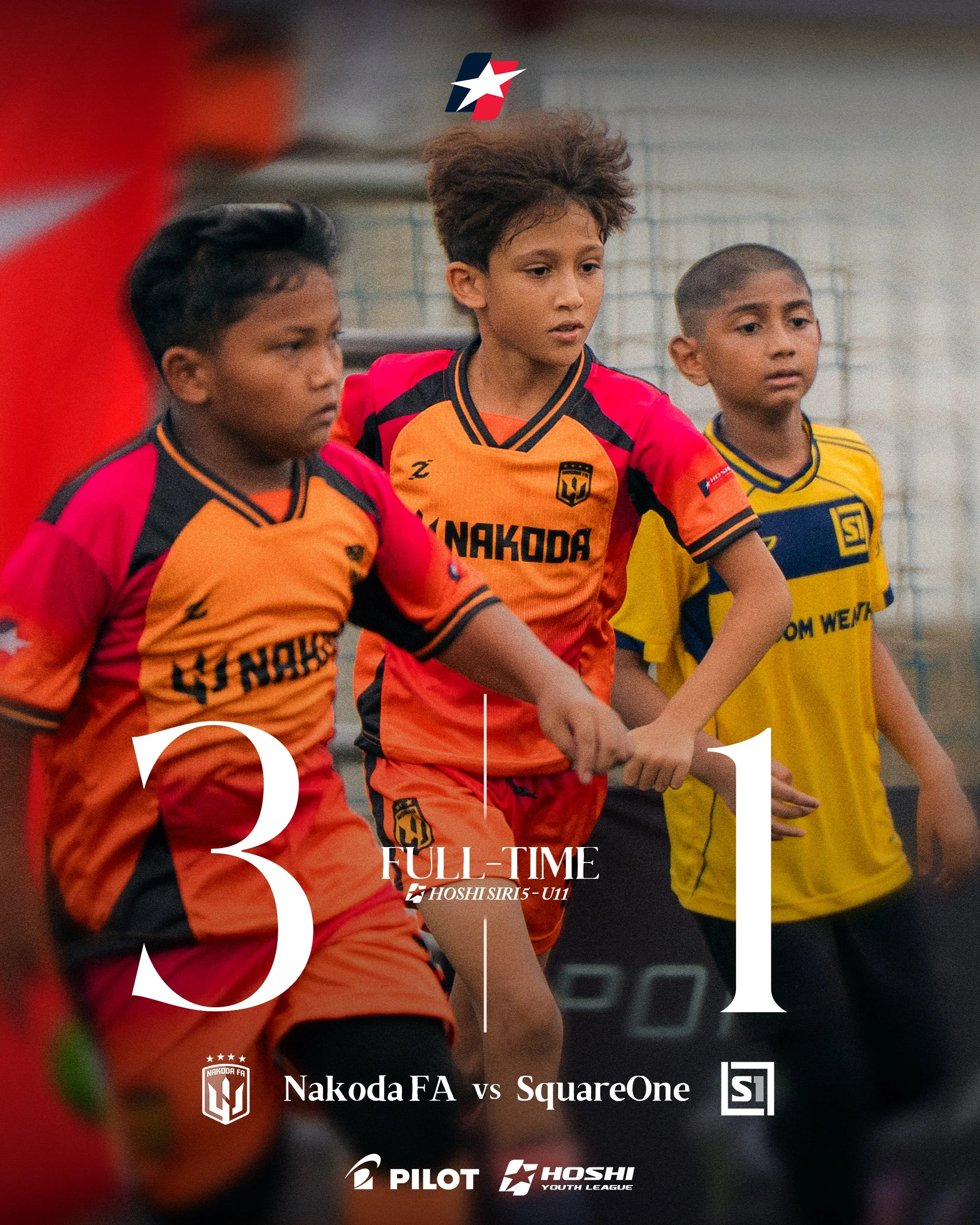 HYL Siri5 U11 : Match 3 | Nakoda FA vs SquareOne