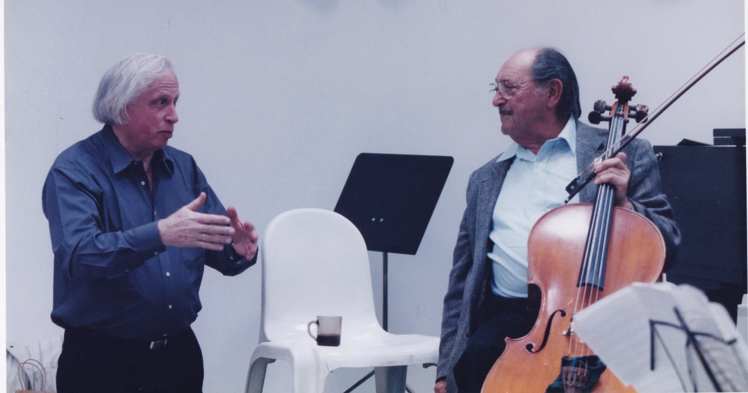 Bernard Greenhouse and Uzi Wiesel