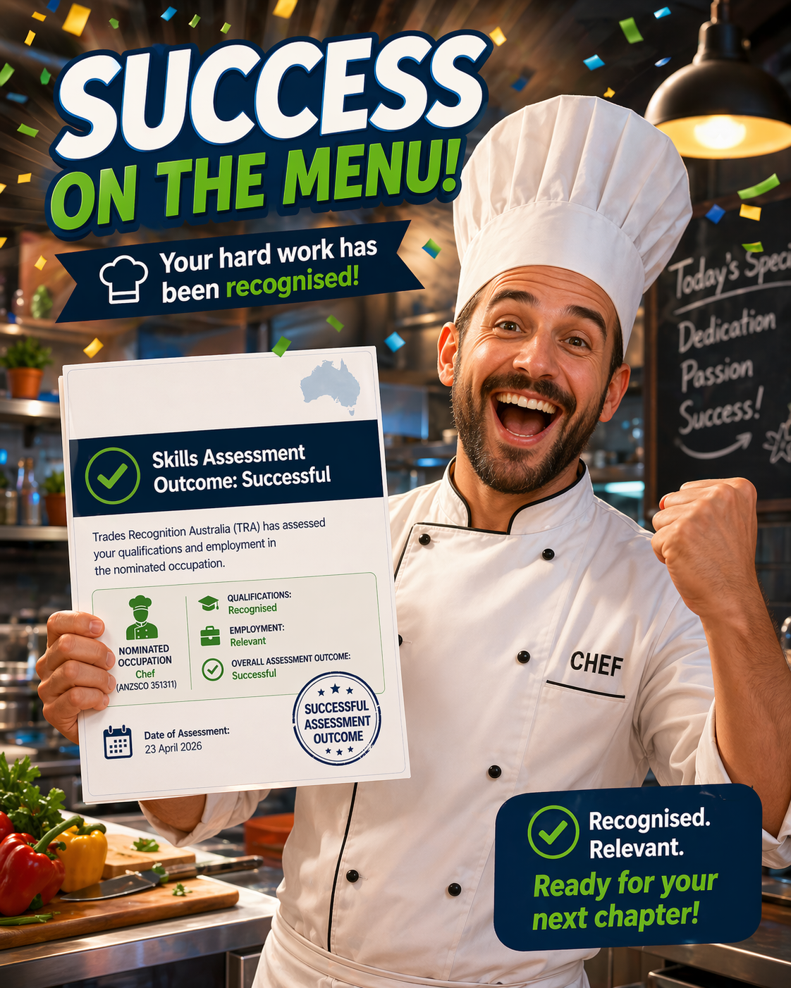 Step-by-Step Guide to Passing a Skills Assessment as a Chef in Australia (2026)