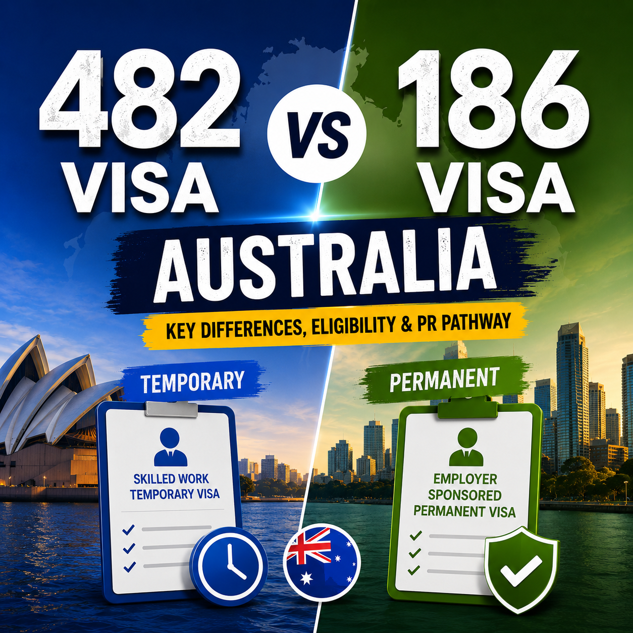 482 Visa vs 186 Visa