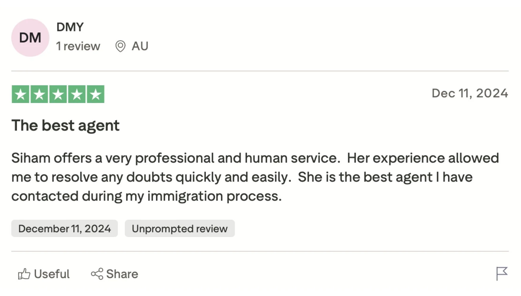 Customer Review #4