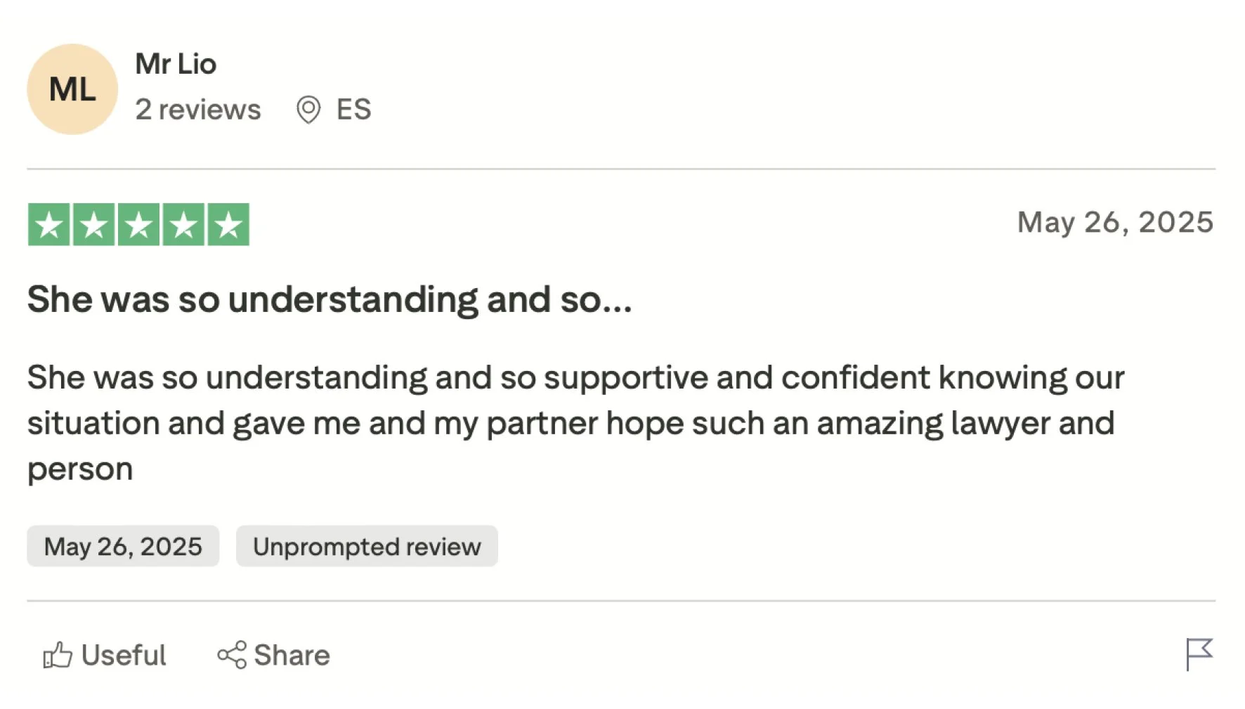 Customer Review #3