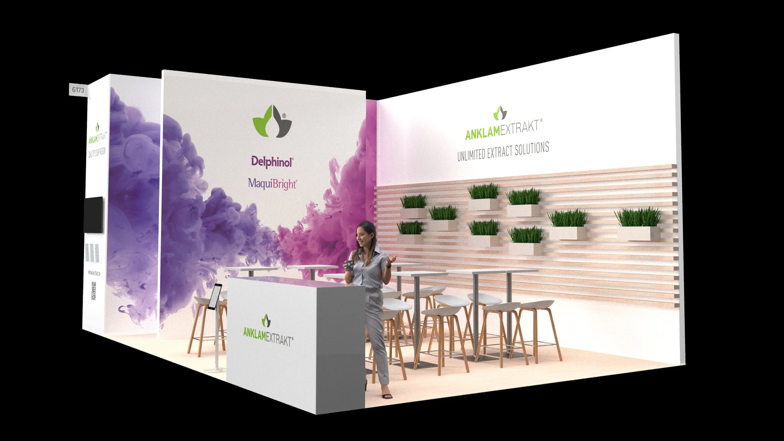 Anklam Extrakt Messestand