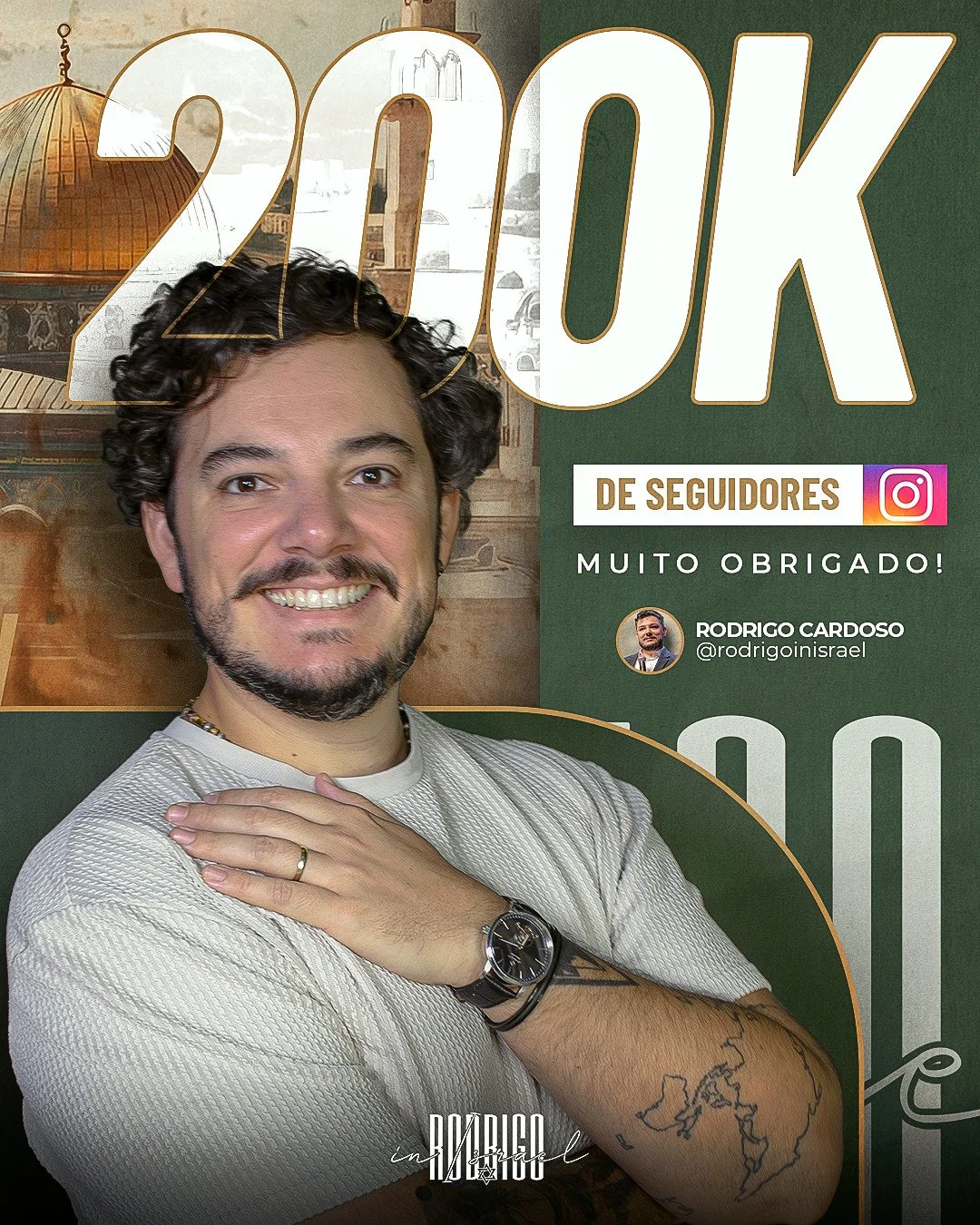 Chegamos a 200K aqui no Instagram 🙏✨

N&atilde;o consigo expressar a alegria e a gratid&atilde;o que sinto. Cada v&iacute;deo, cada reflex&atilde;o, cada palavra que compartilho nasce daquilo que arde na minha alma e que o Eterno coloca no meu cora&