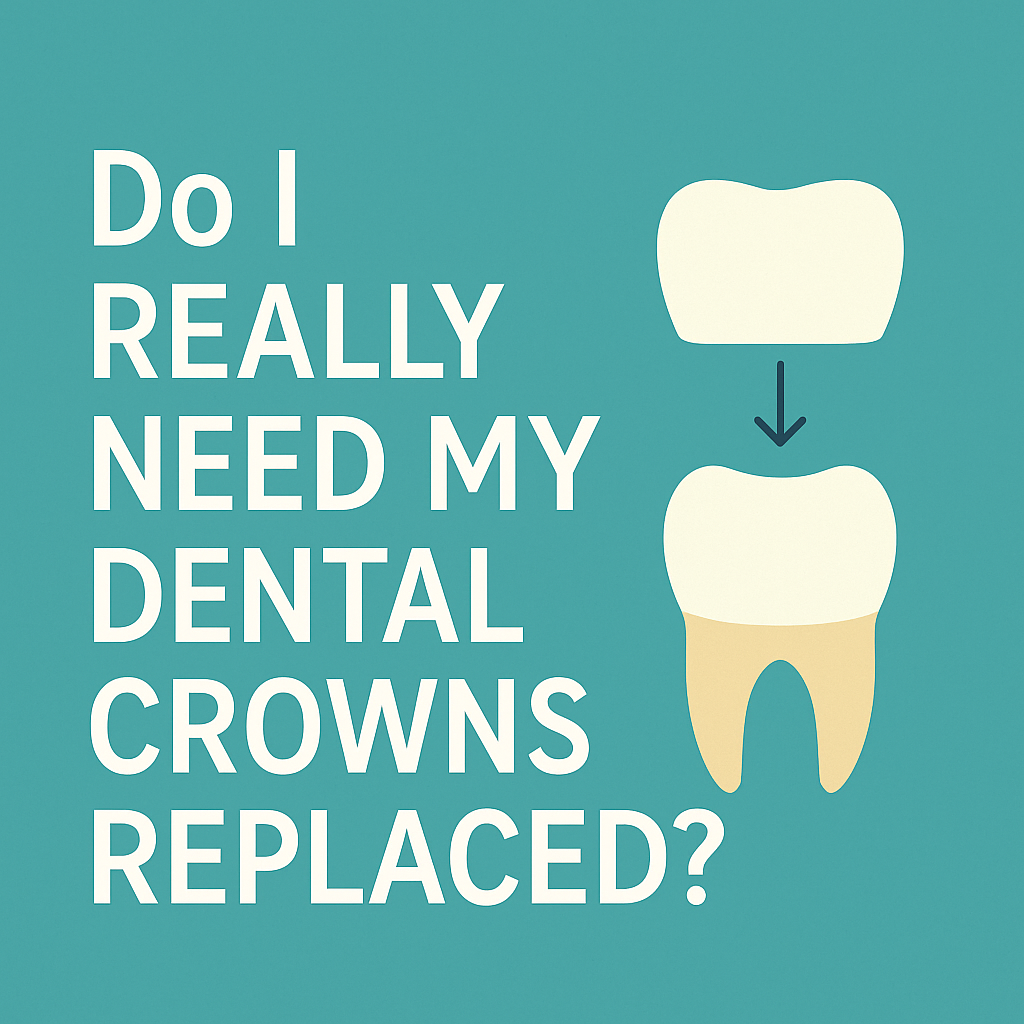 Do I Really Need My Dental Crowns Replaced?