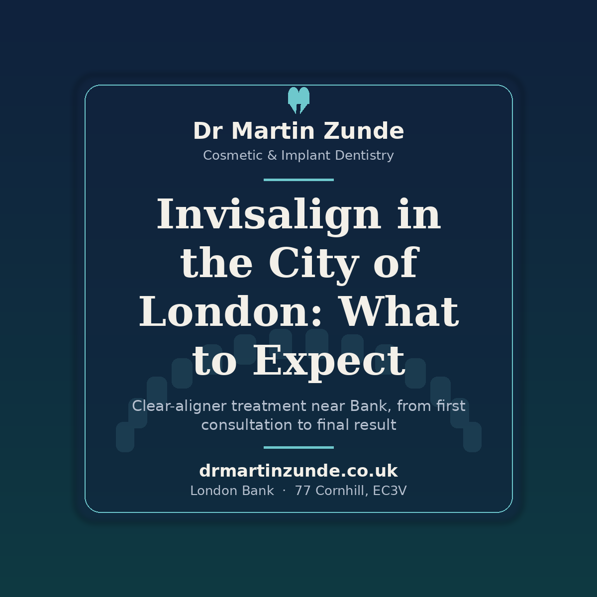 Invisalign in the City of London: What to Expect