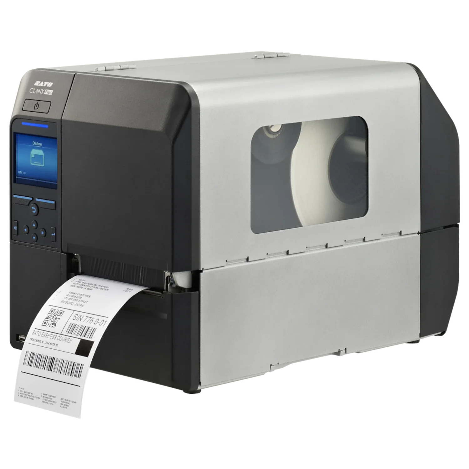 Sato CL4NX industrial thermal printer for high-volume label printing environments