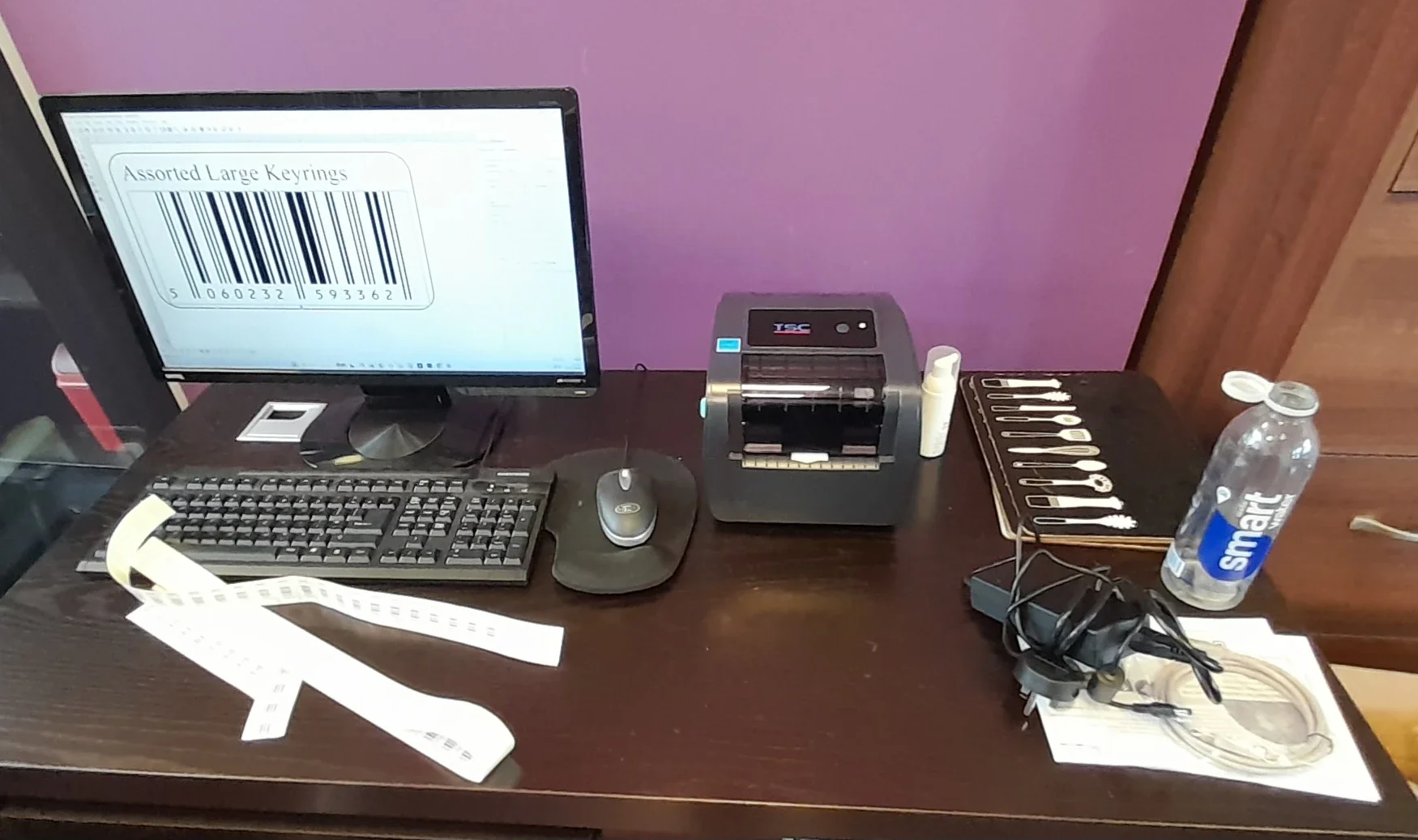 barcode printing solution with TSC thermal label printer