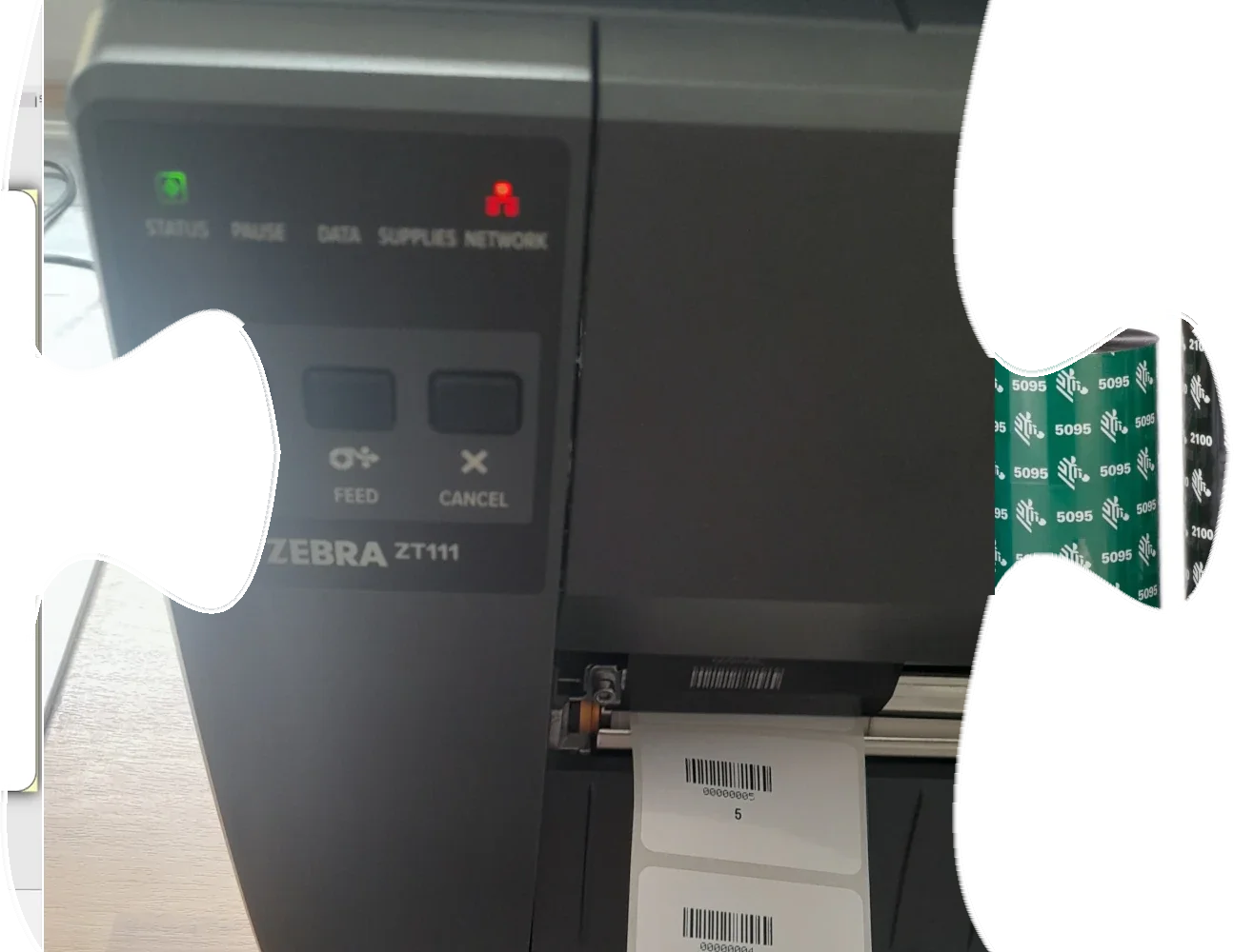Zebra ZT111 thermal label printer