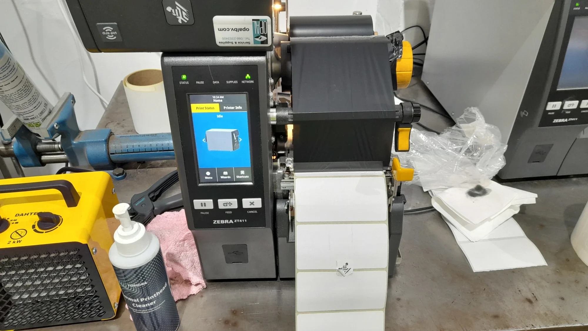 Professional barcode and thermal printer repair service