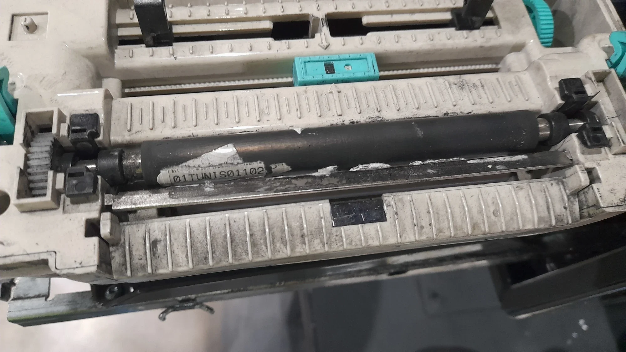 west brom manufacturing label printer before repair