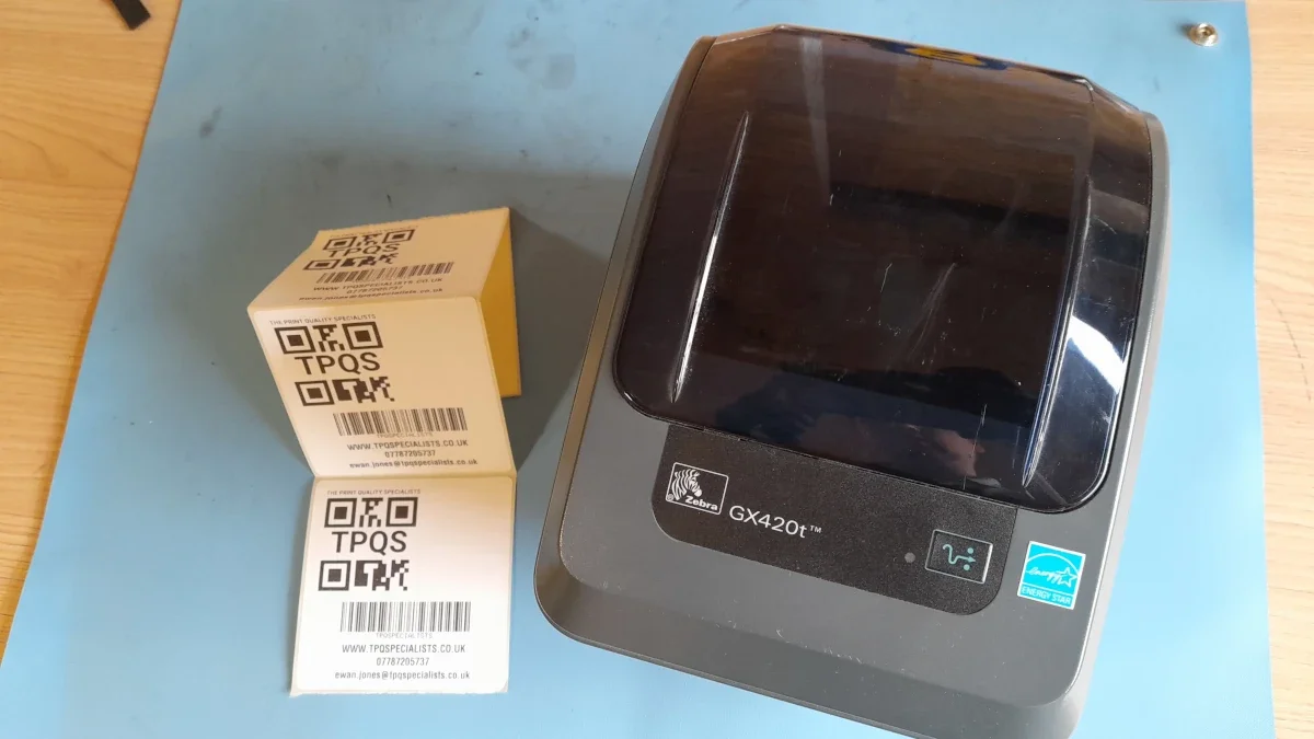 Workshop Zebra GX420T label printer repair