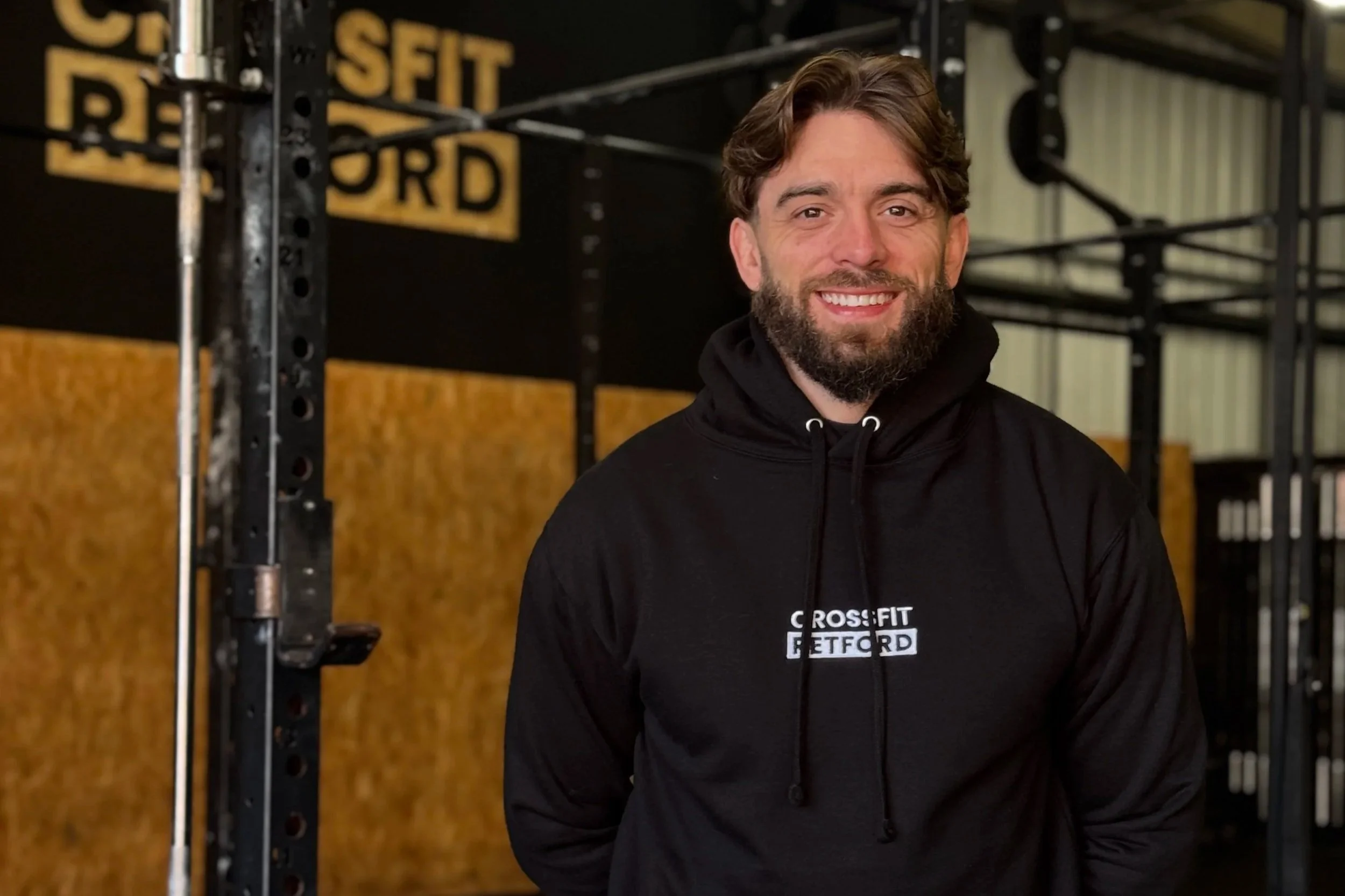 A male coach at CrossFit Retford - a premier CrossFit & Hyrox gym in Retford