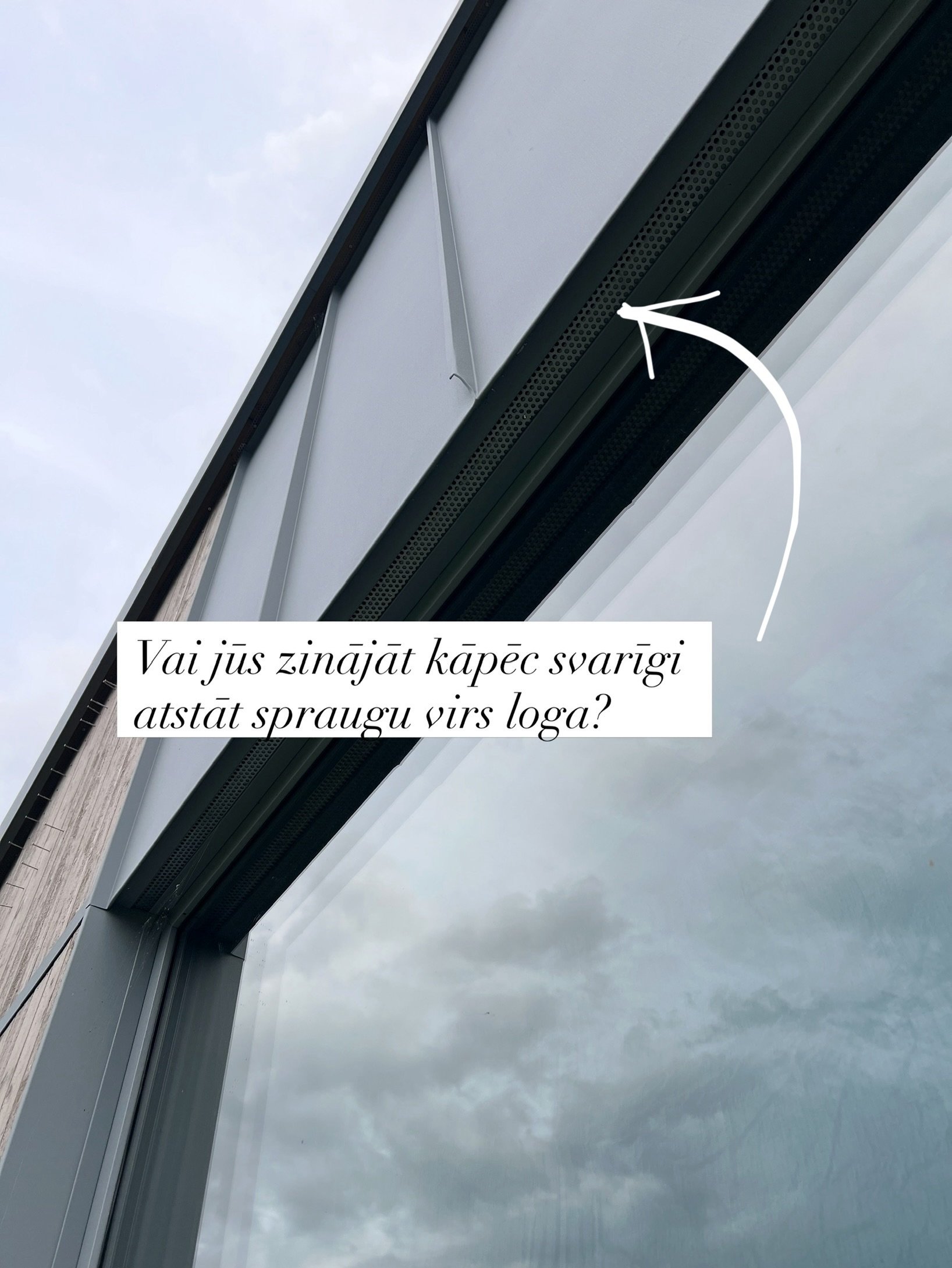 Fasādē svarīgs ir ne tikai tas, ko redzam, bet arī tas, kur ūdenim paredzēts izkļūt.

Neliela sprauga, bet būtiska detaļa. Vai bijāt pamanīju&scaron;i, kam tā paredzēta?

#būvniecība #arhitekts #arhitektūra #dizains #celtniecība