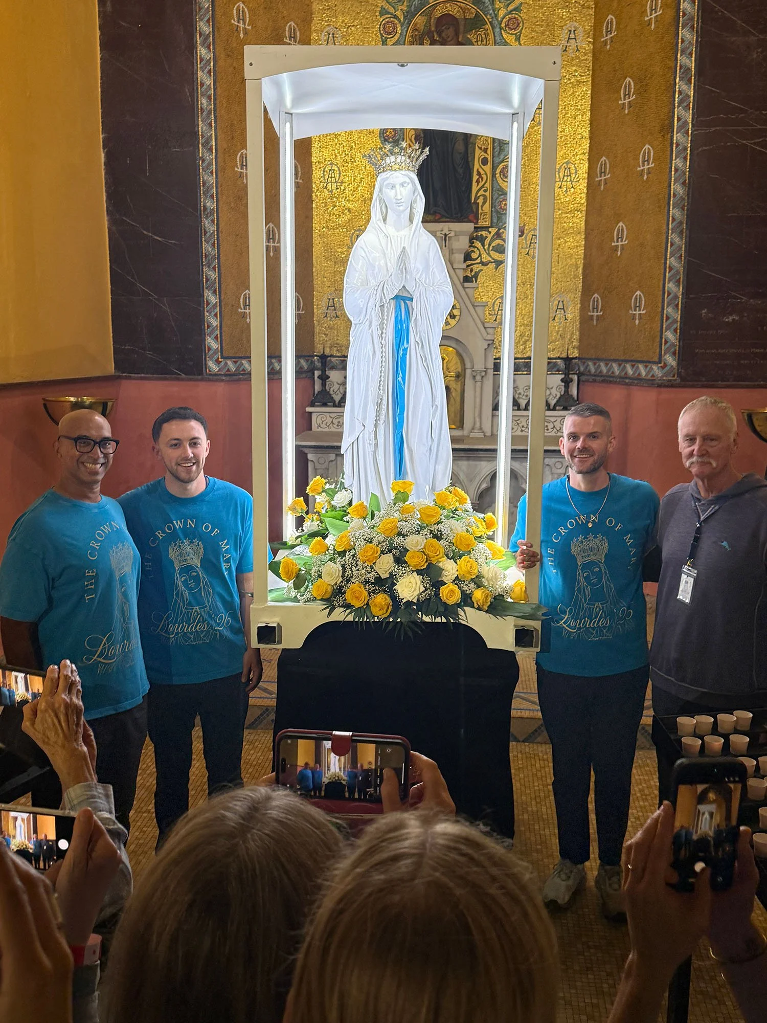 Kieran and Kyle with the Mary Statue 4.jpg