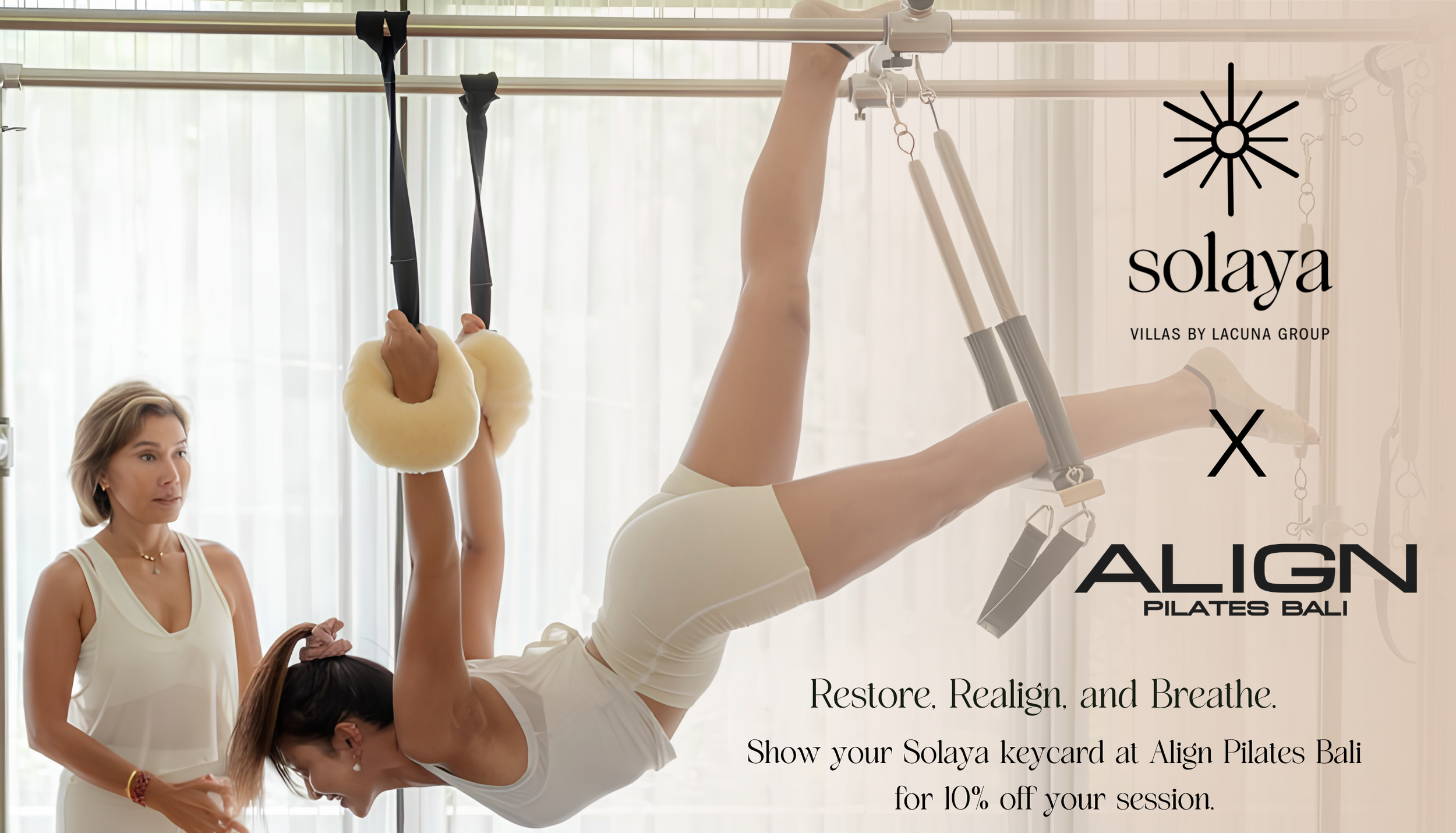 Align Pilates Bali × Solaya Villas