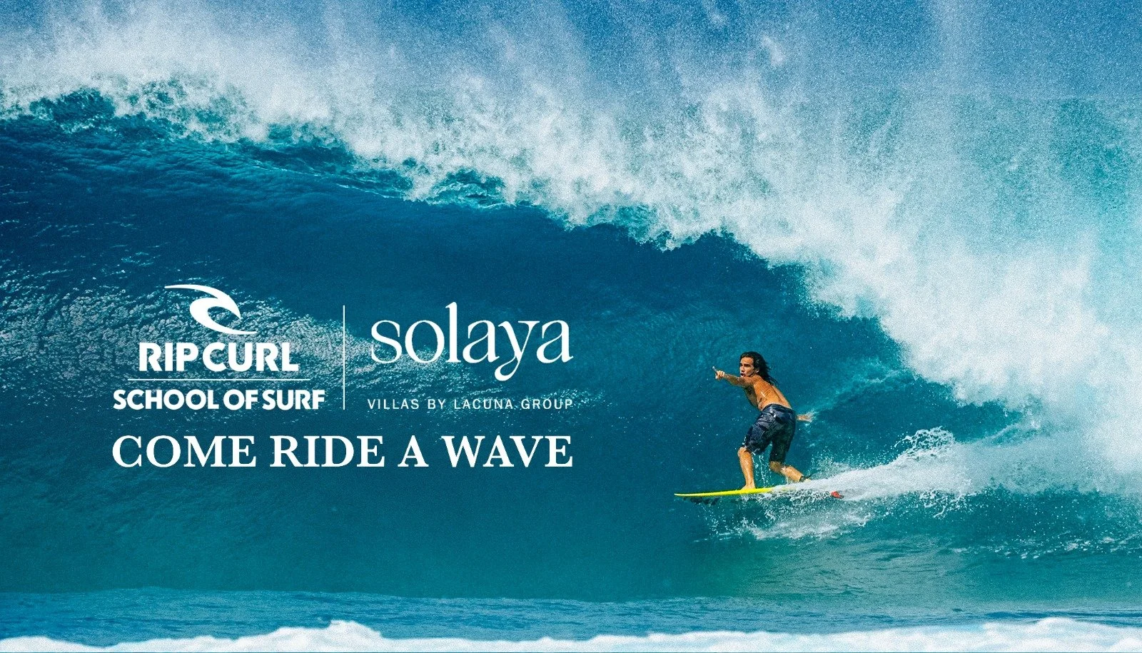 Rip Curl School of Surf × Solaya Villas