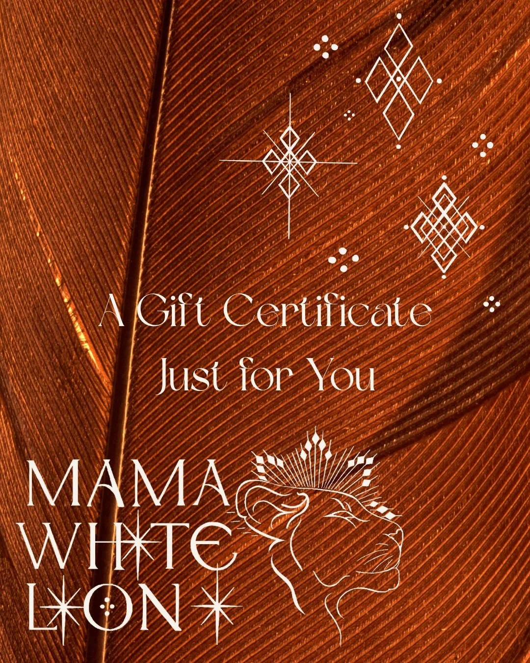 Mama White Lion Gift Card