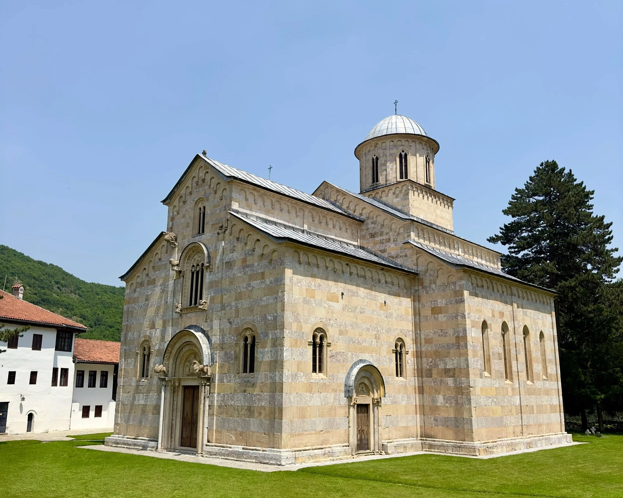 Into the Quiet at Dečani Monastery