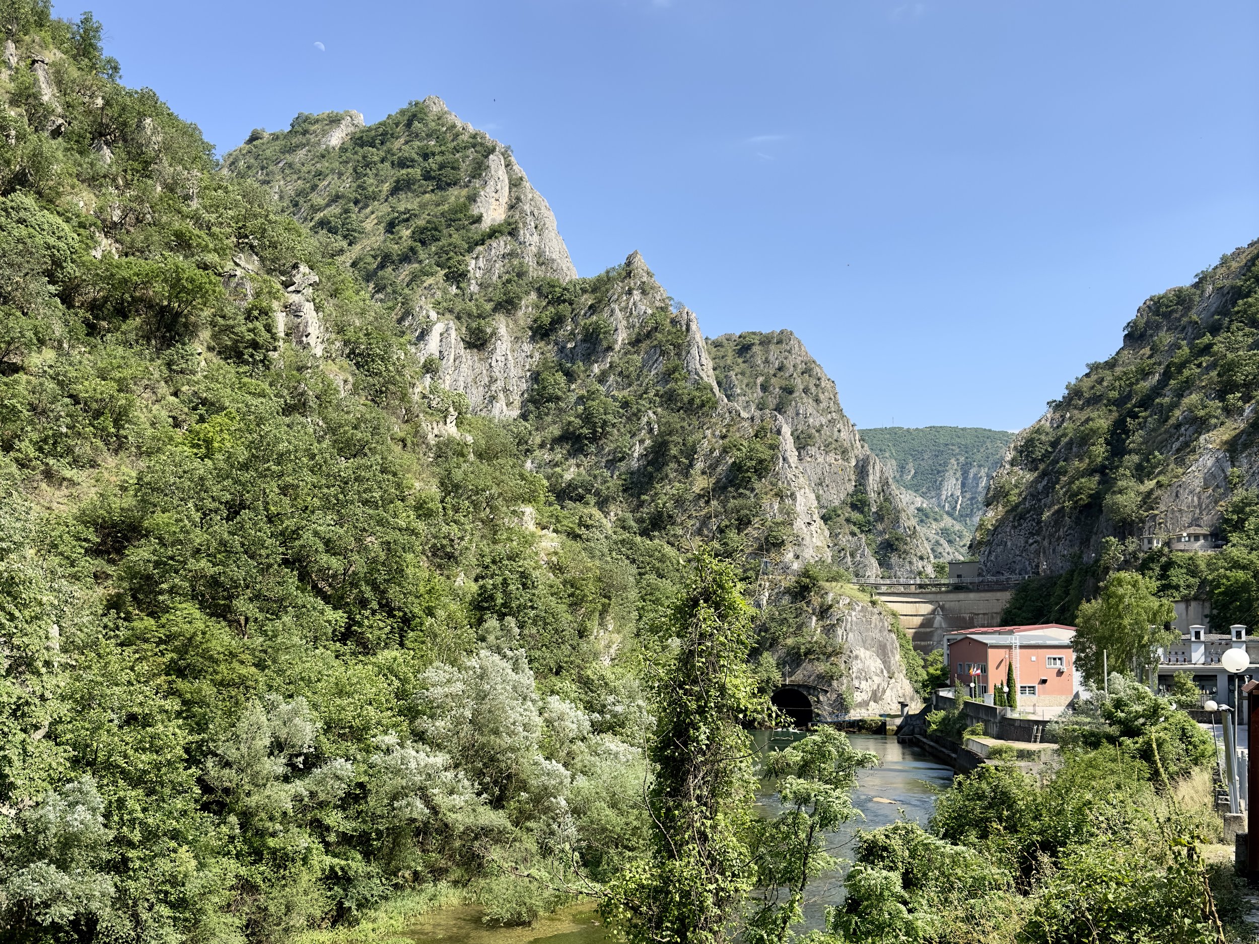 A Short Stop at Matka Canyon