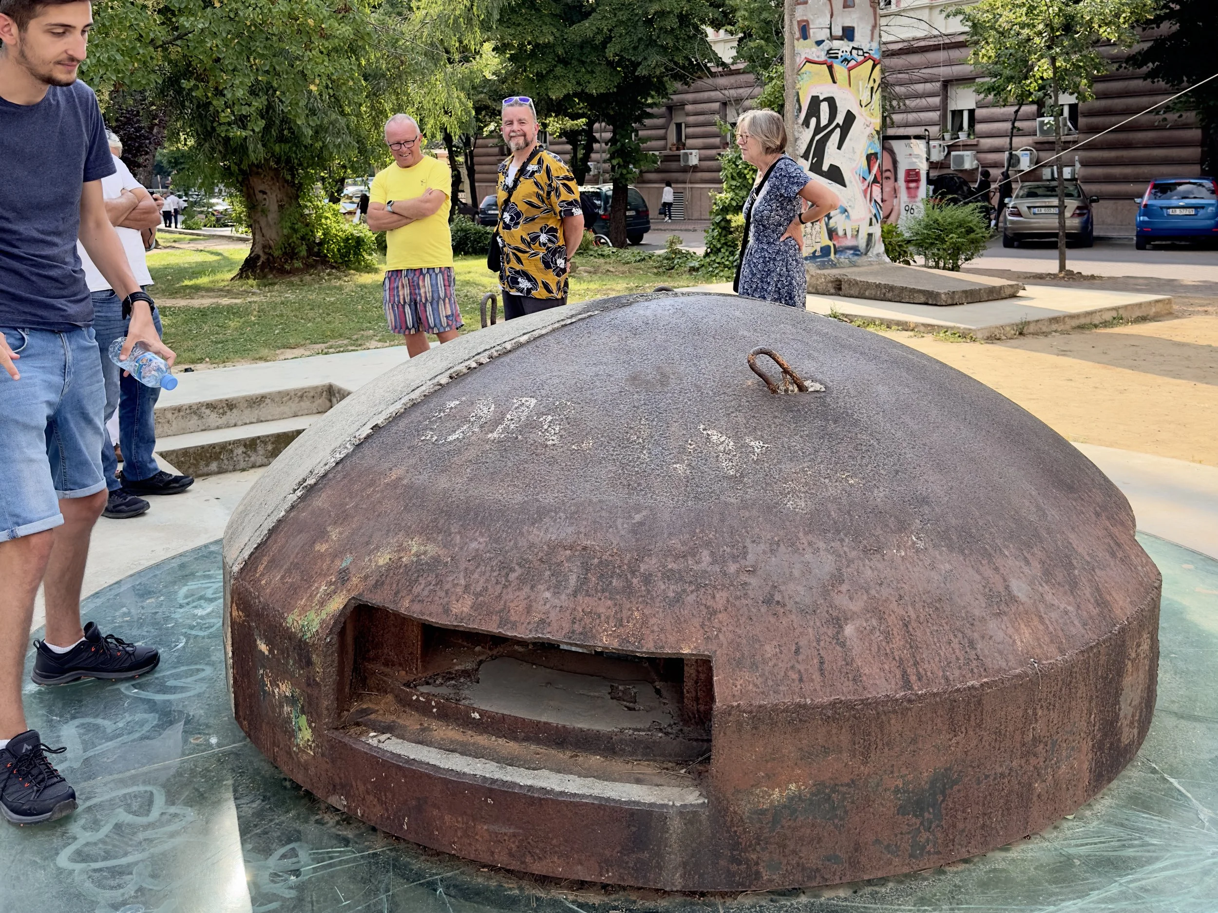 A Walk Through Central Tirana