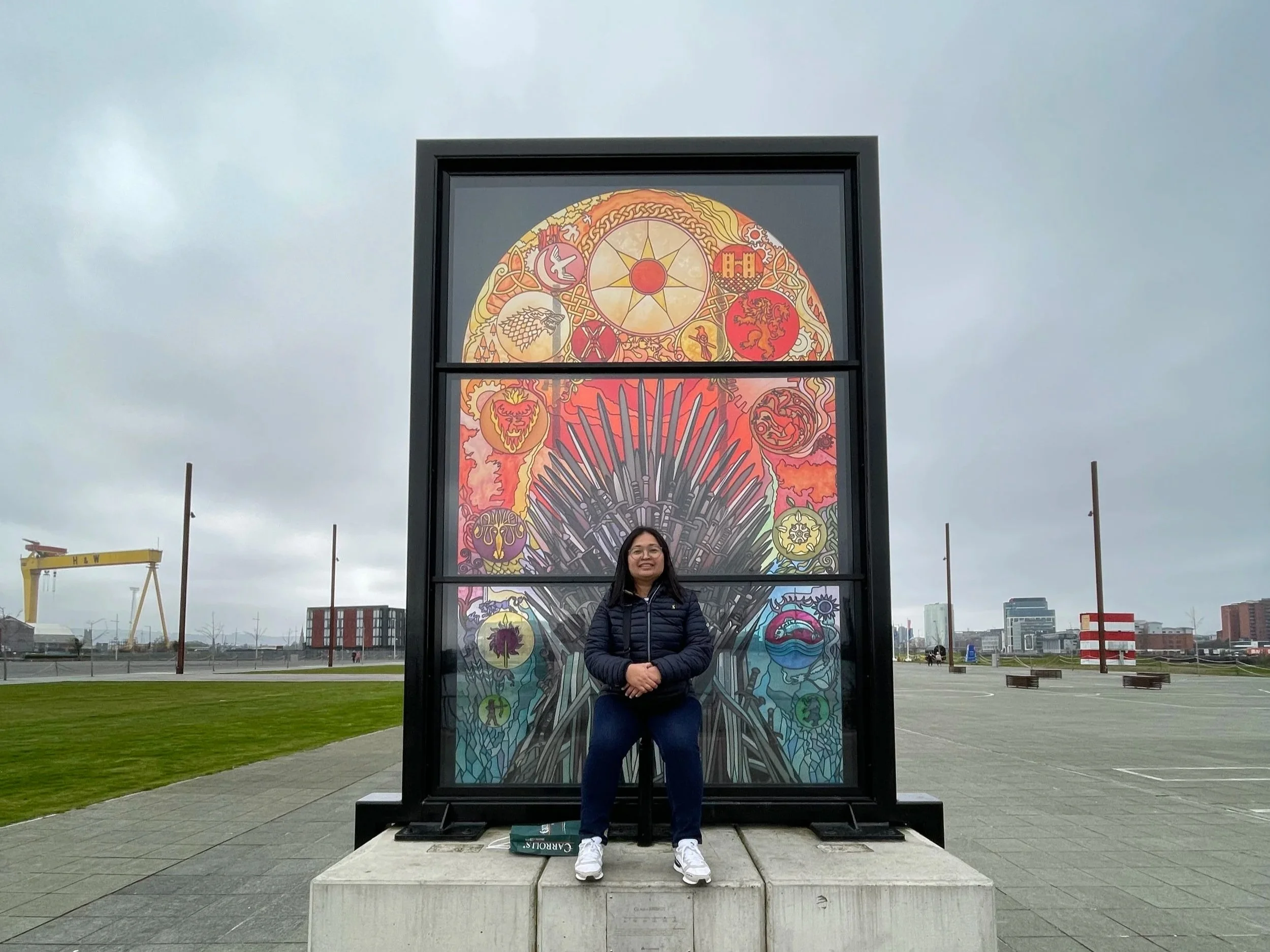 The Glass of Thrones Trail on the Maritime Mile