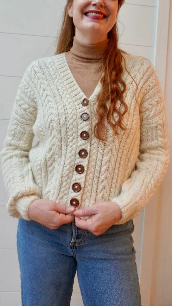 The Christmas Cables Cardigan