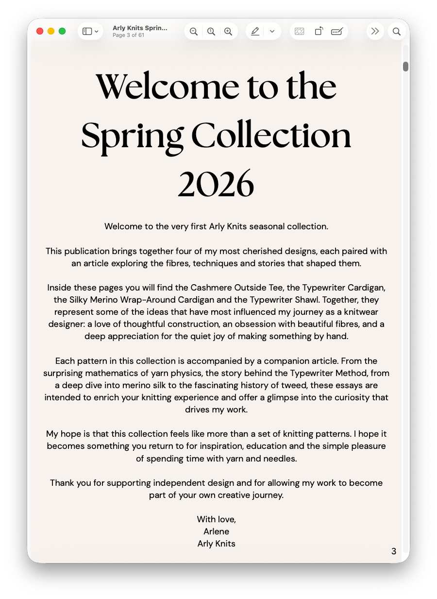 Welcome - Spring Collection 2026 - Arly Knits.png