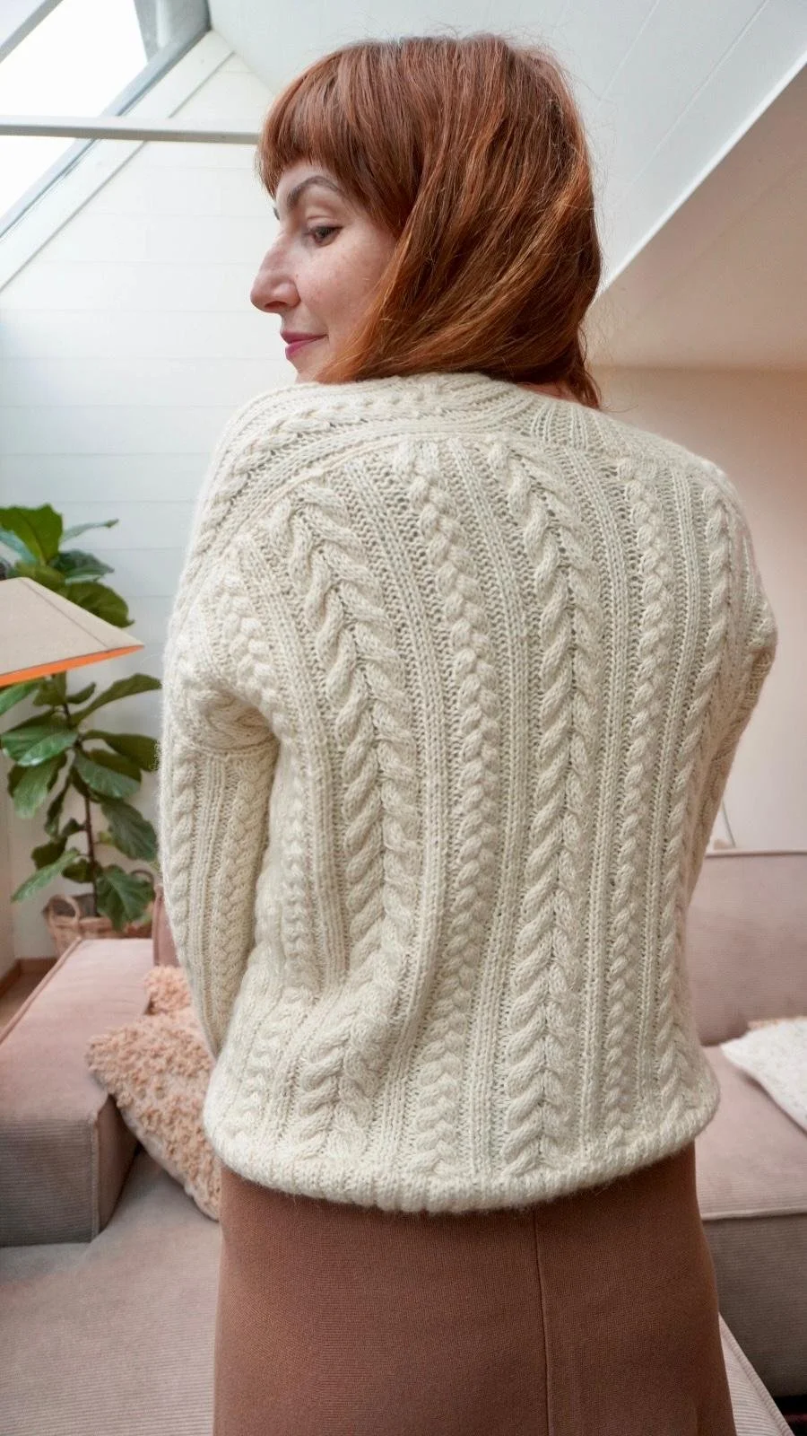 The Christmas Cables Cardigan