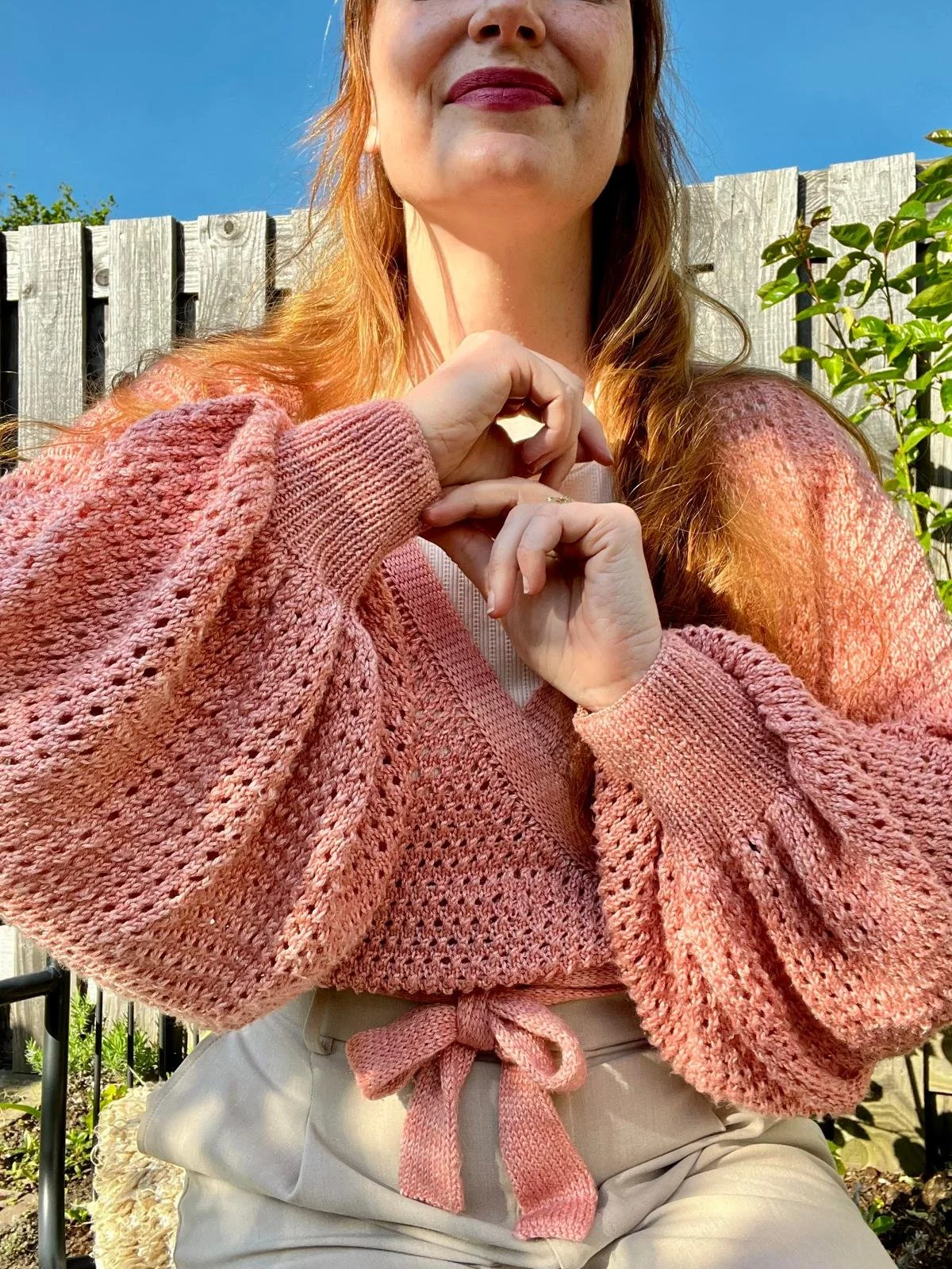 The Silky Merino Wrap Around Cardigan