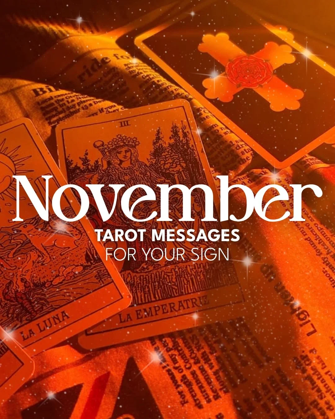 COMMENT your sign below if you want to claim this energy ✨🙌🏼 
November&rsquo;s tarot messages for you are here nice and early to give you some insight into what this new month might bring! ✨🙌🏼🧚🏼&zwj;♀️ let me know if it makes sense to you 🧡✨

