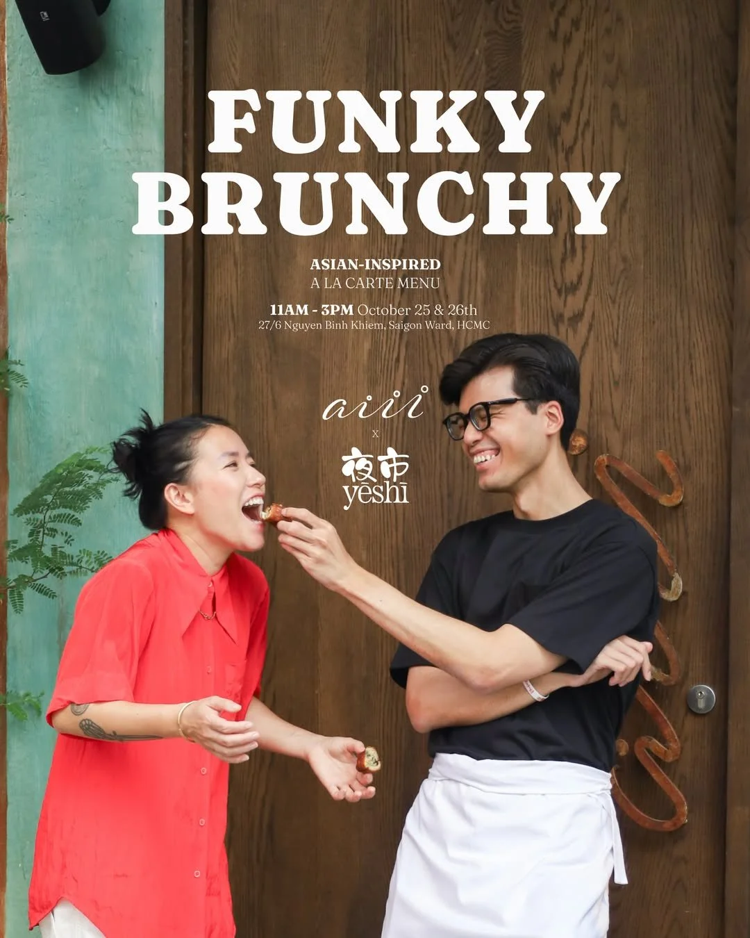 Aiii x YESHI – FUNKY BRUNCHY Collaboration