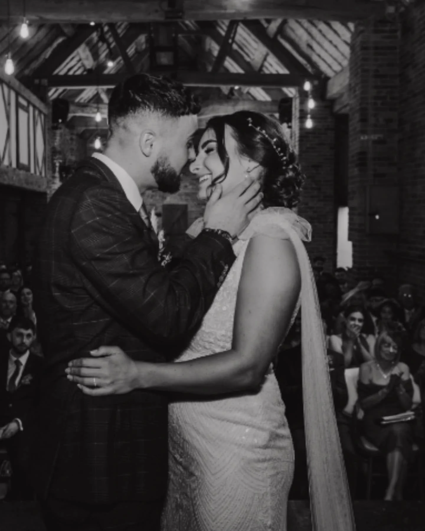 A day filled with love, laughter, and a few happy tears. Such a beautiful day for B&amp;L surrounded by all of their special people and of course not forgetting Bourbon the dog ❤️ 

Your Forever starts here Mr &amp; Mrs Simms-Evans congratulations!!
