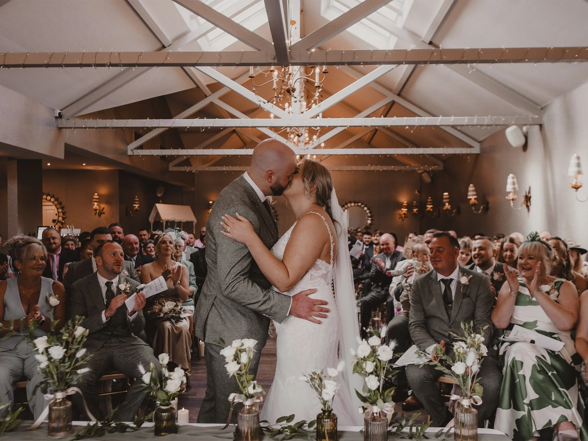 First kiss at Cockliffe Country House