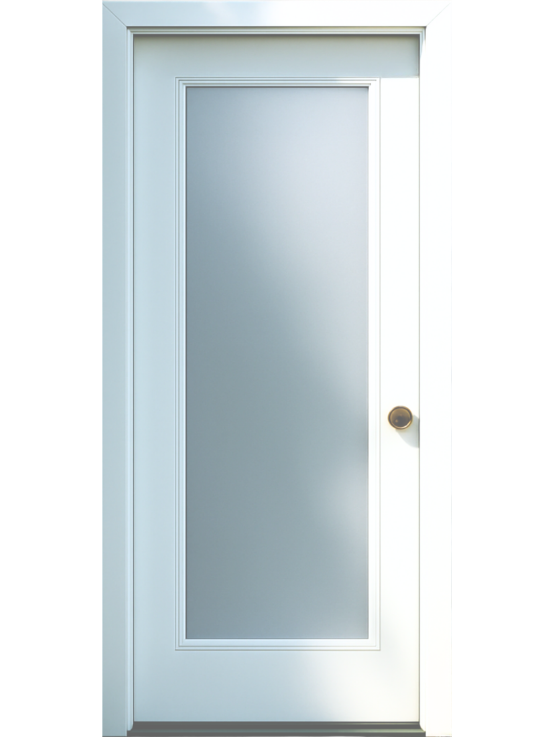 Full Lite Steel Entry Door